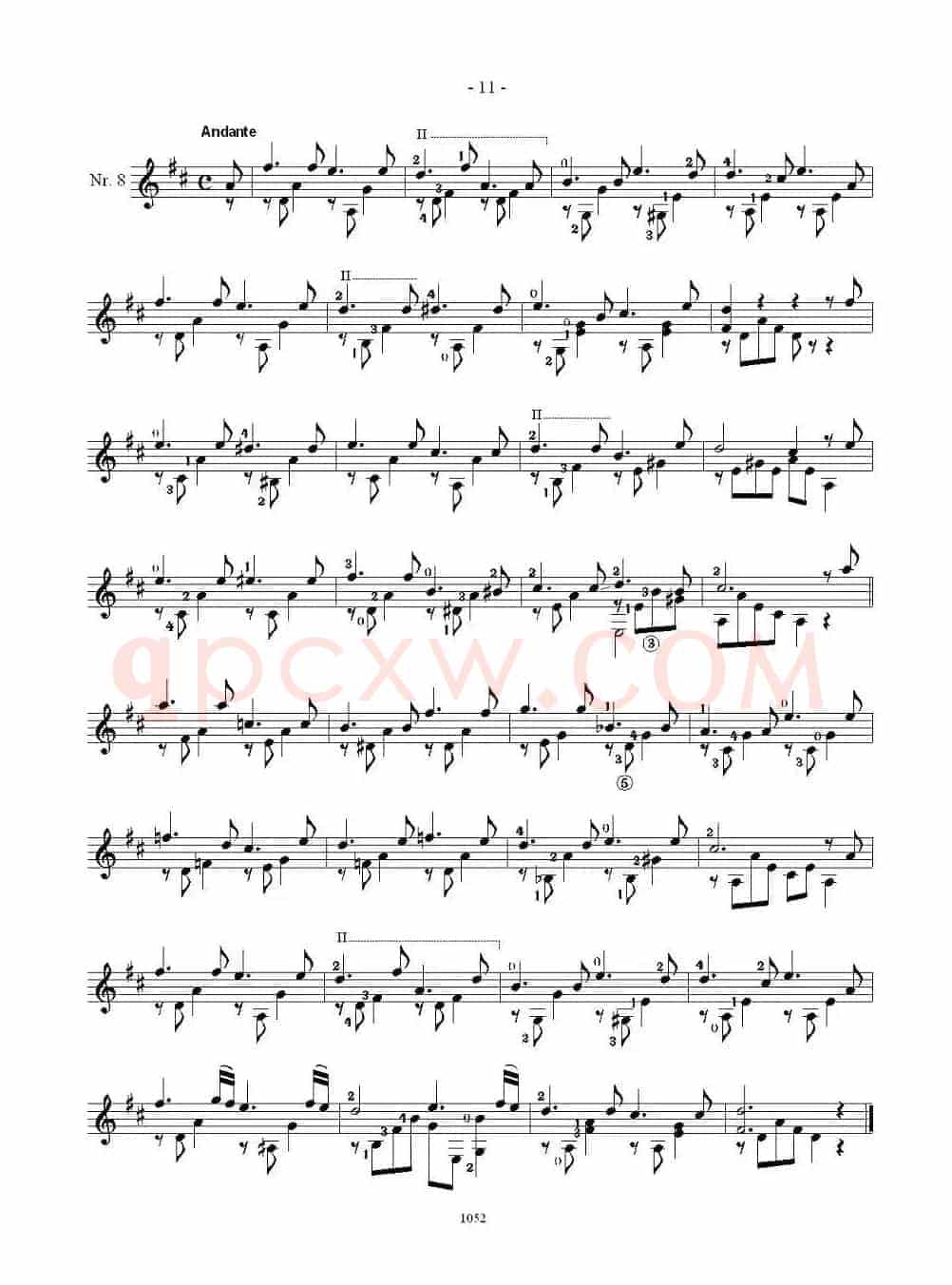 索尔·克斯特26首练习曲之6——10