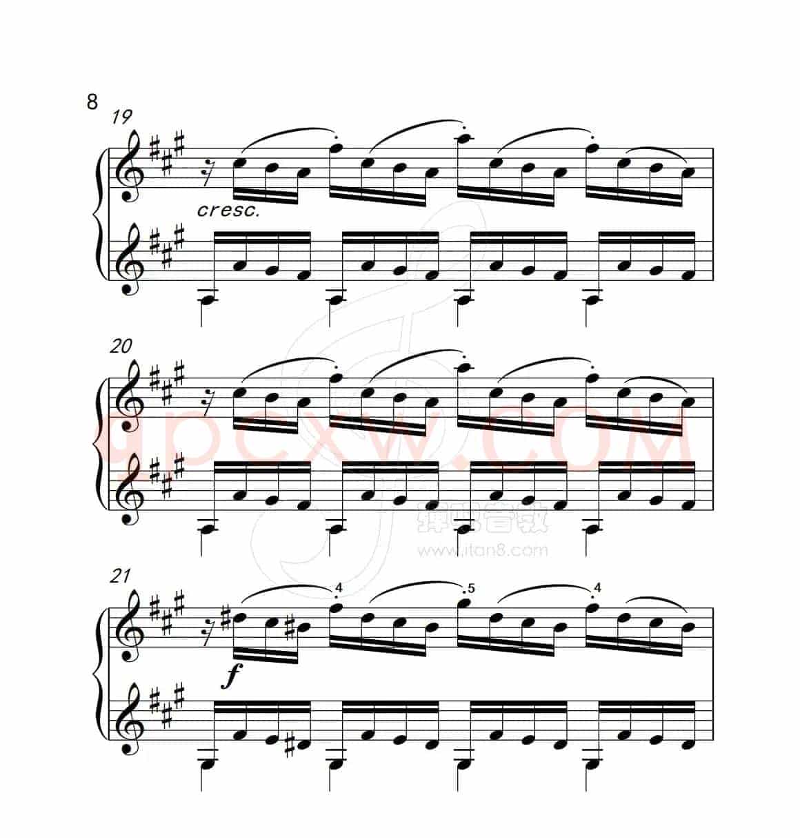 练习曲 6（克拉莫钢琴练习曲60首）