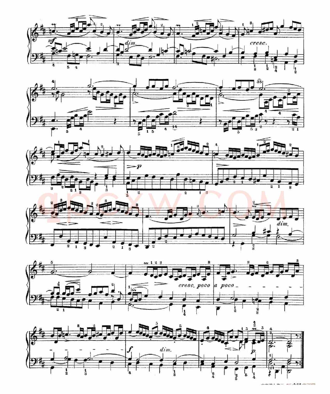 Six Partitas BWV 825-830(6首帕蒂塔·4)
