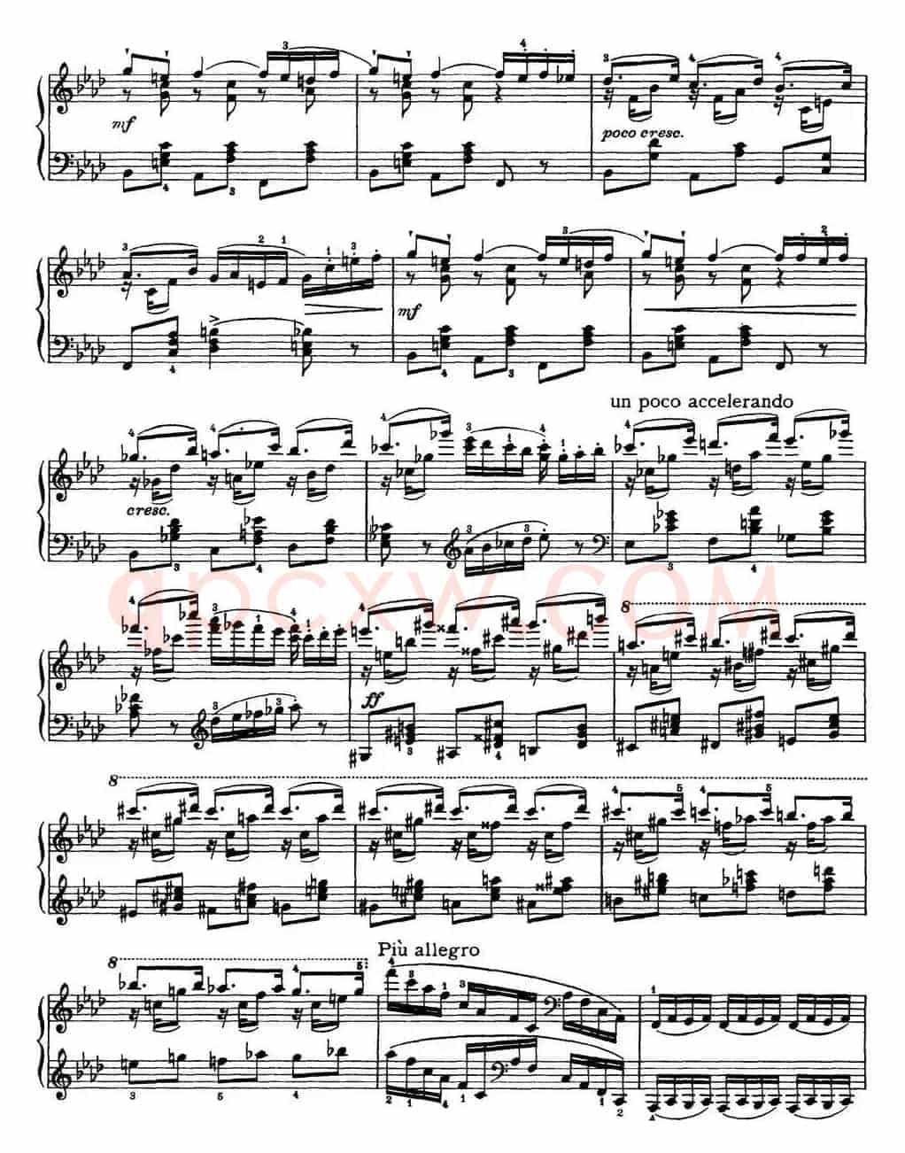 柴可夫斯基18首钢琴小品Op.72（1.Impromptu in F Minor）