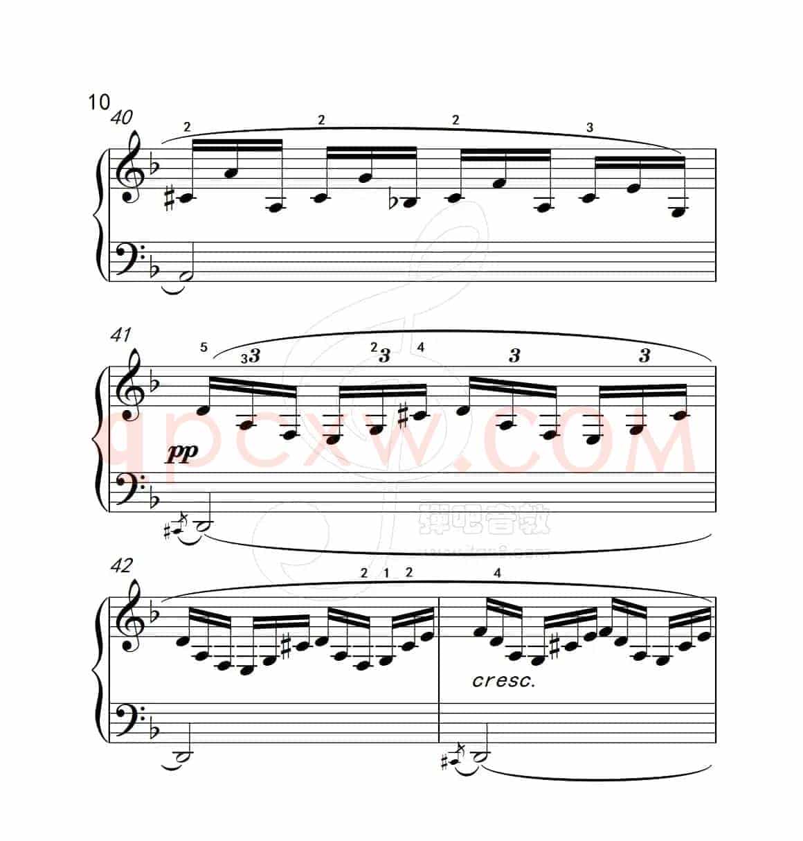 练习曲 18（克拉莫钢琴练习曲60首）
