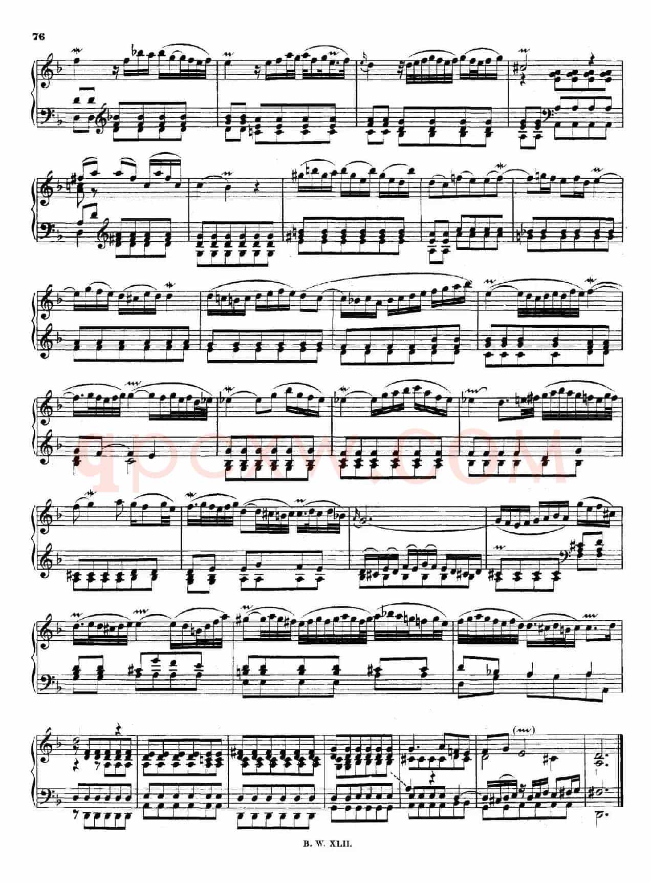16 Concertos BWV 972-987(十六首为独奏古钢琴而作的协奏曲)(P11——20)