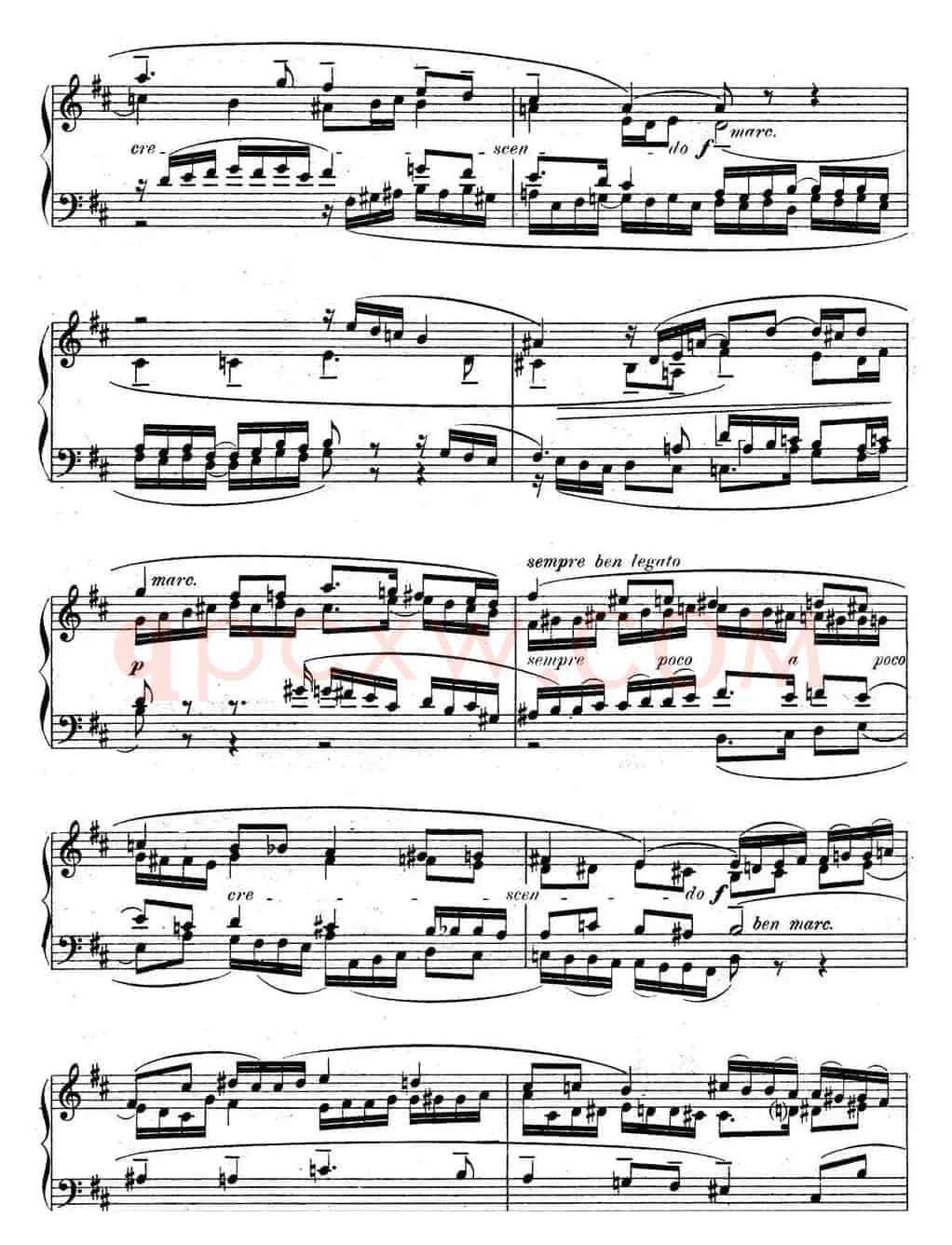 6 Preludes and Fugues Op.99(6首前奏曲与赋格·4)