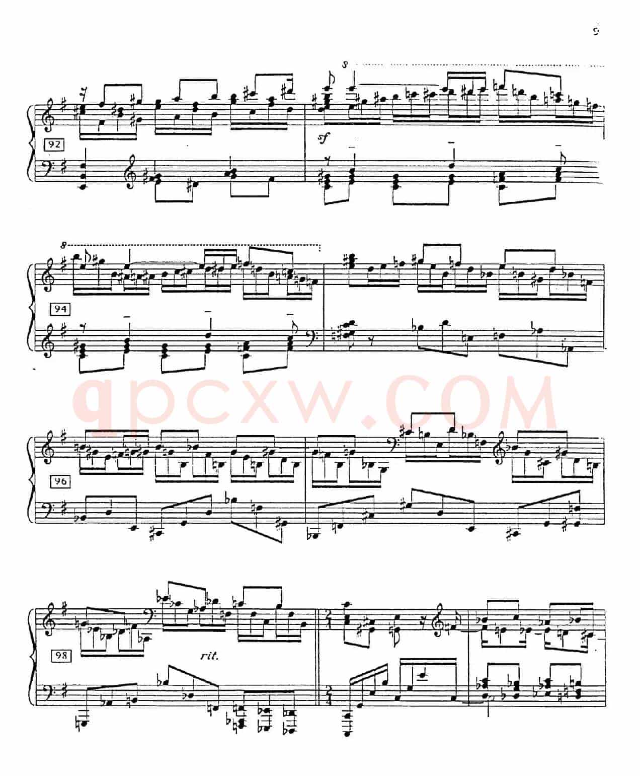 Carmen Variations 12 Pieces(12首卡门主题变奏曲·4)
