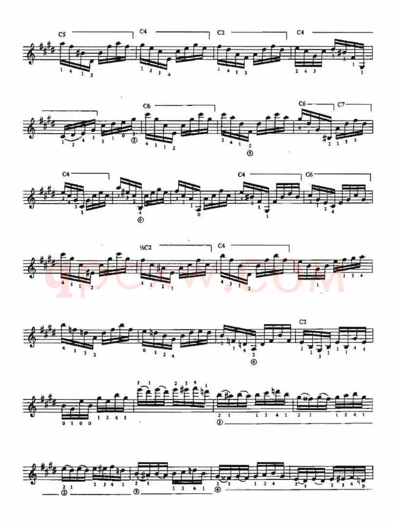 Estudio de Concierto(古典吉他)