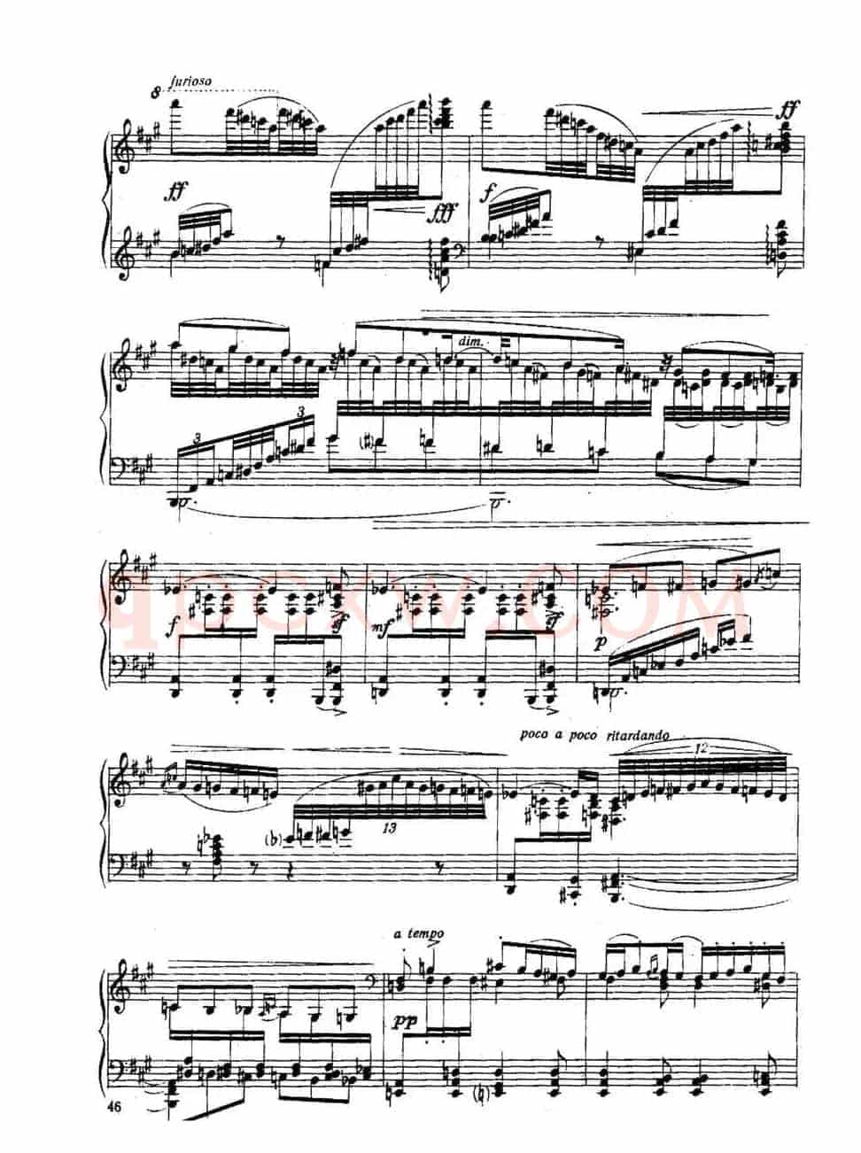 Six Préludes Exotiques Op·17（6首特色前奏曲·3）