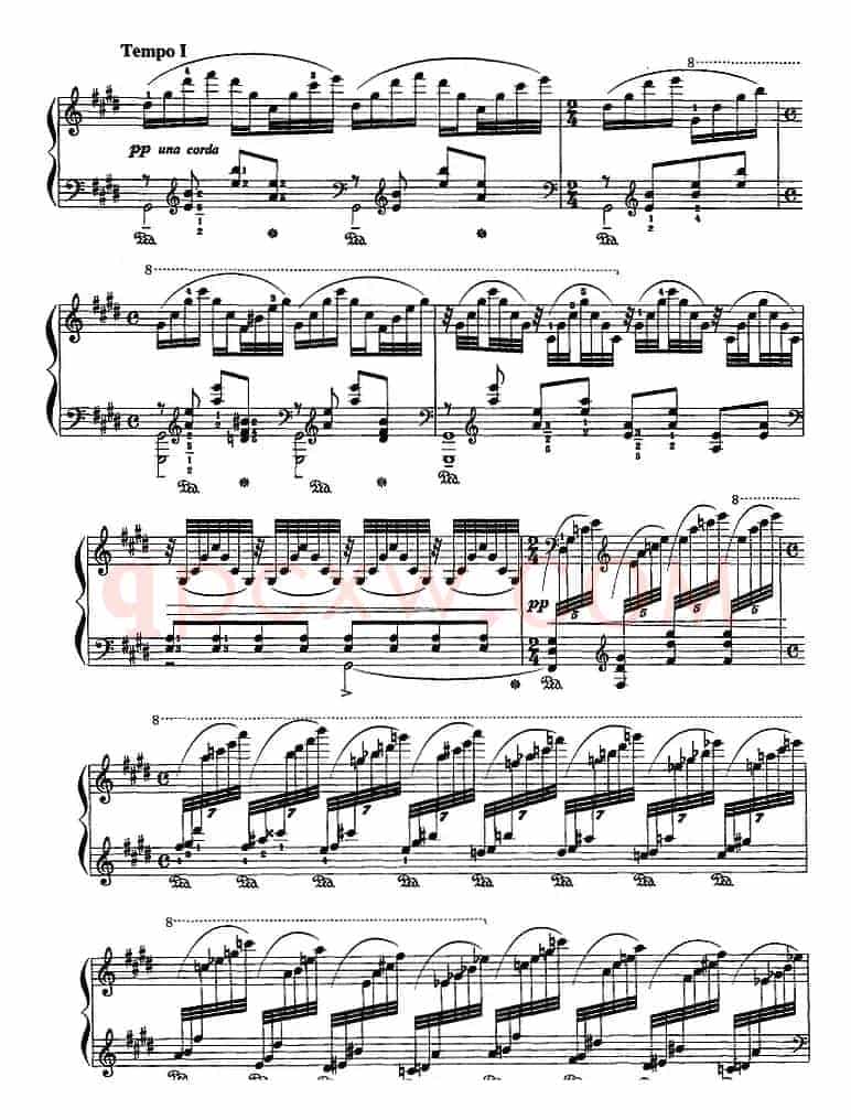 现代钢琴曲：12、水之游戏