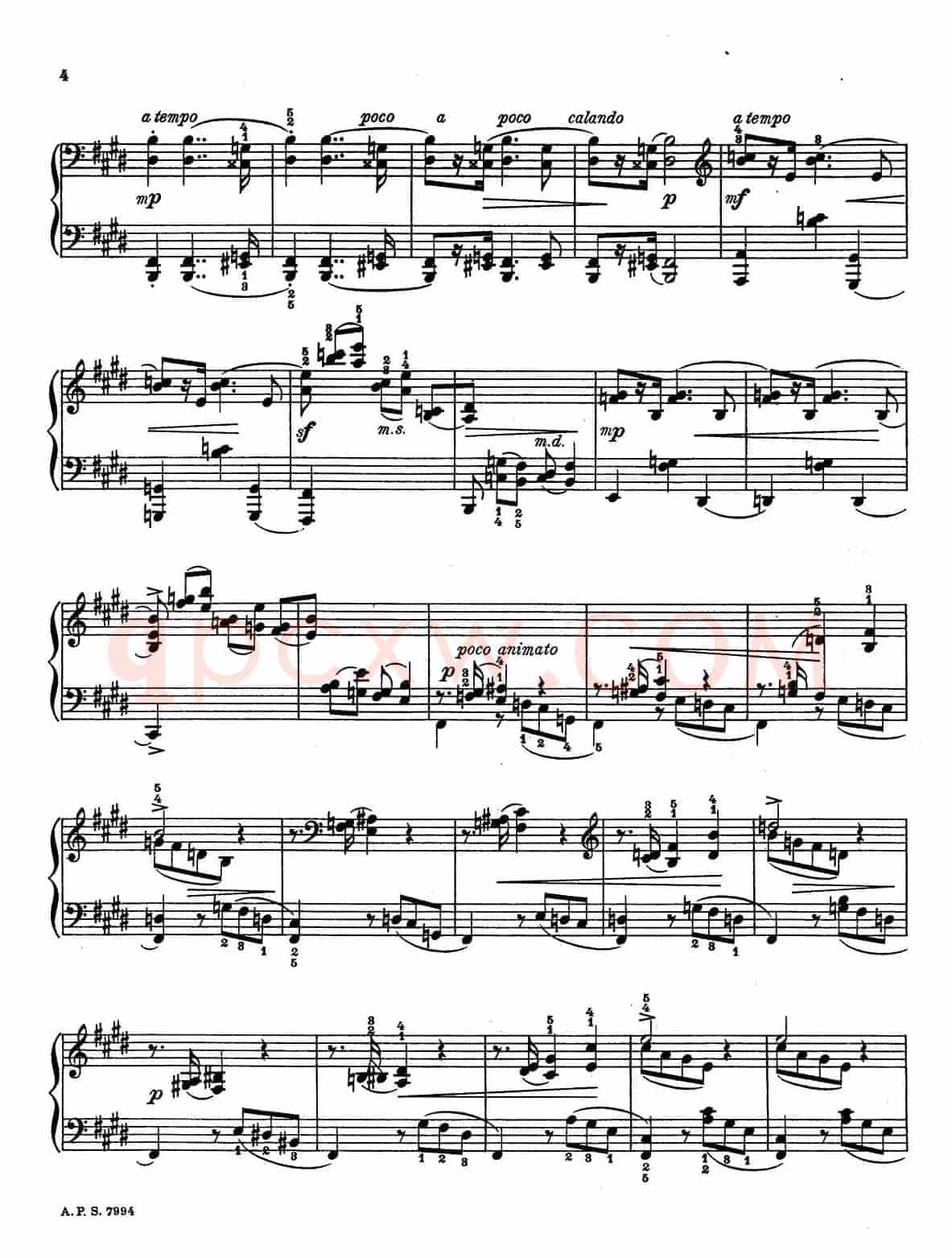 2首玛祖卡舞曲（2）（Two Mazurkas Op.28 No.2）