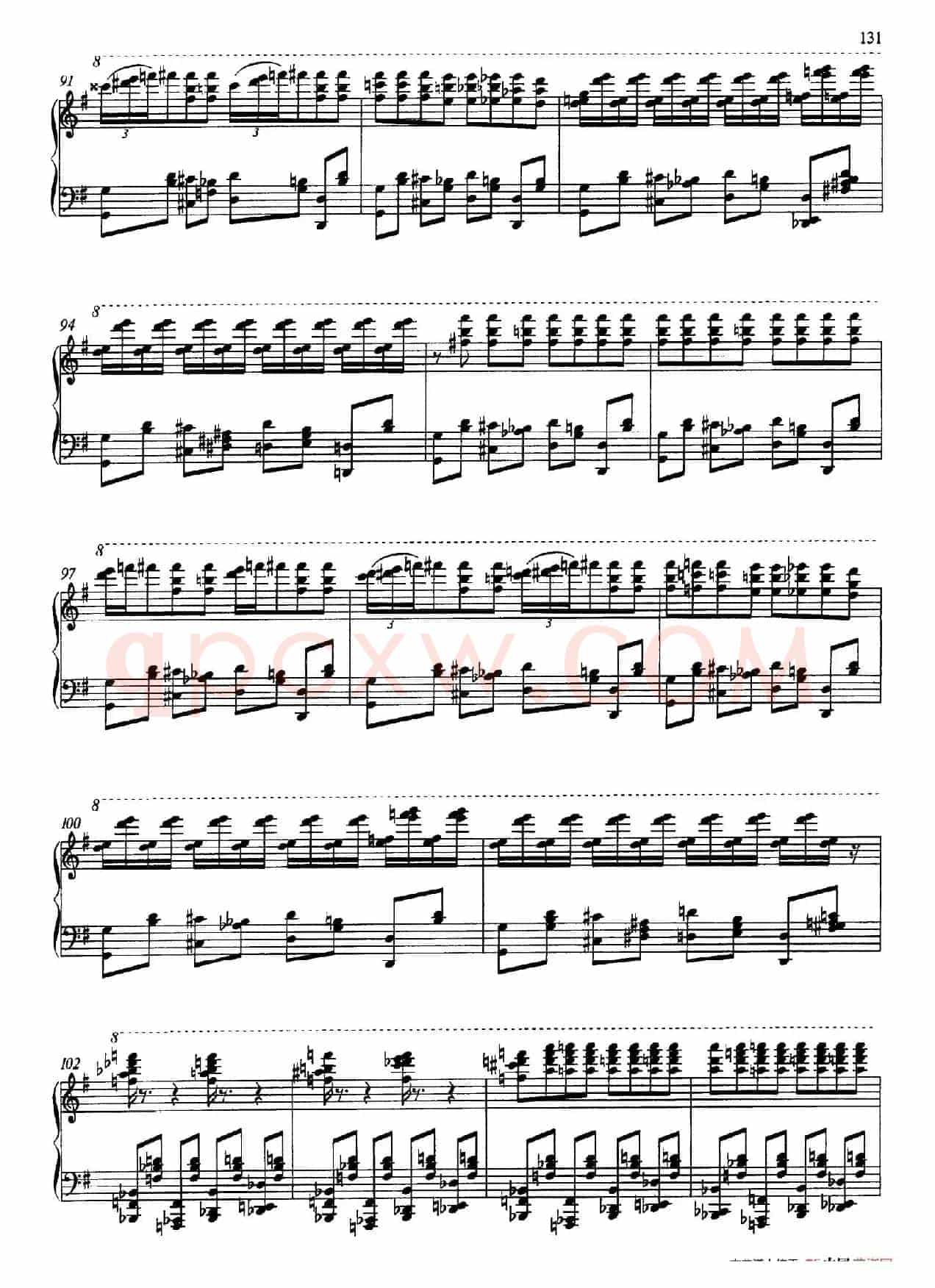 Sabre Dance(马刀舞曲)(齐夫拉改编钢琴独奏版)