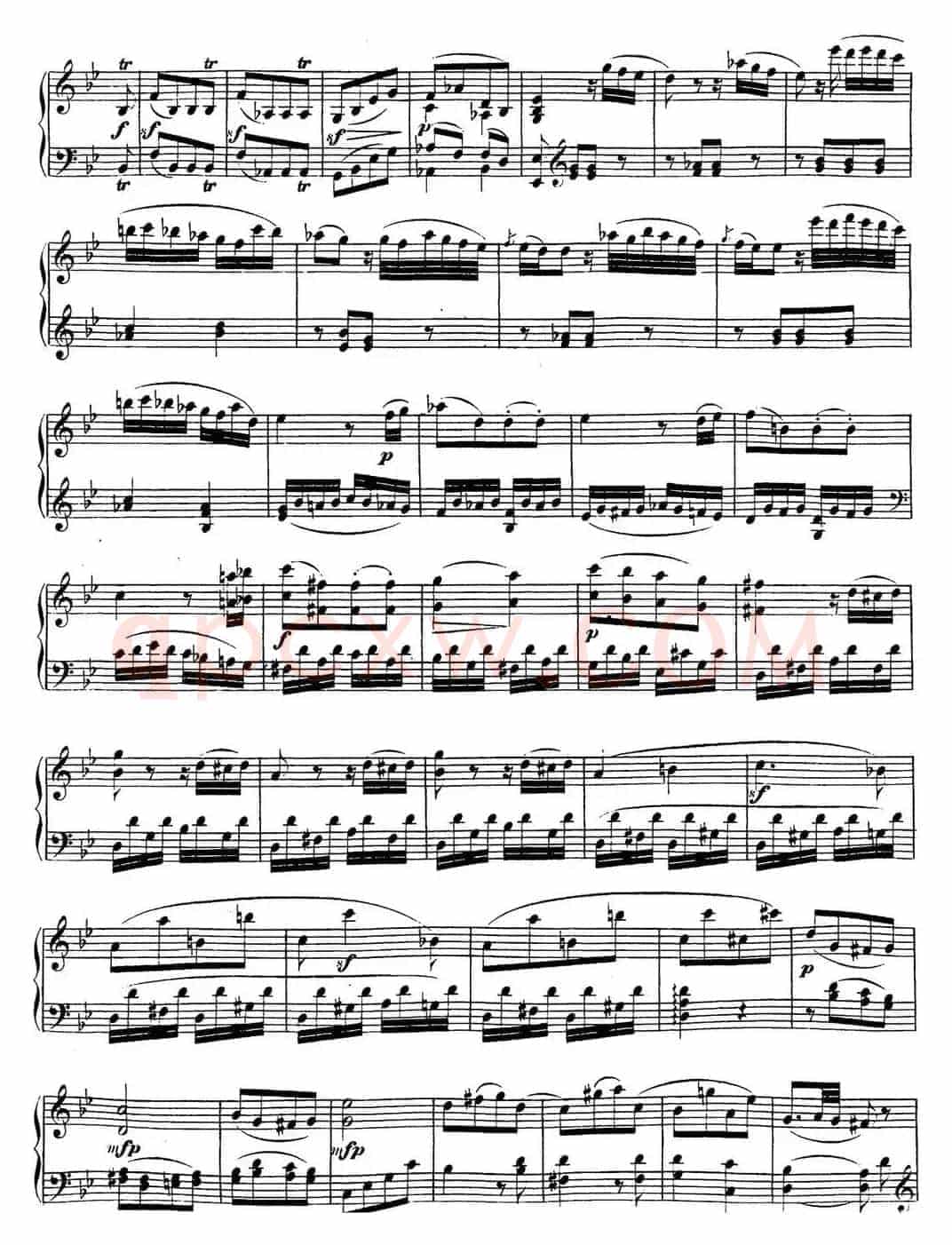贝多芬钢琴奏鸣曲19 g小调 Op.49 No.1 G minor