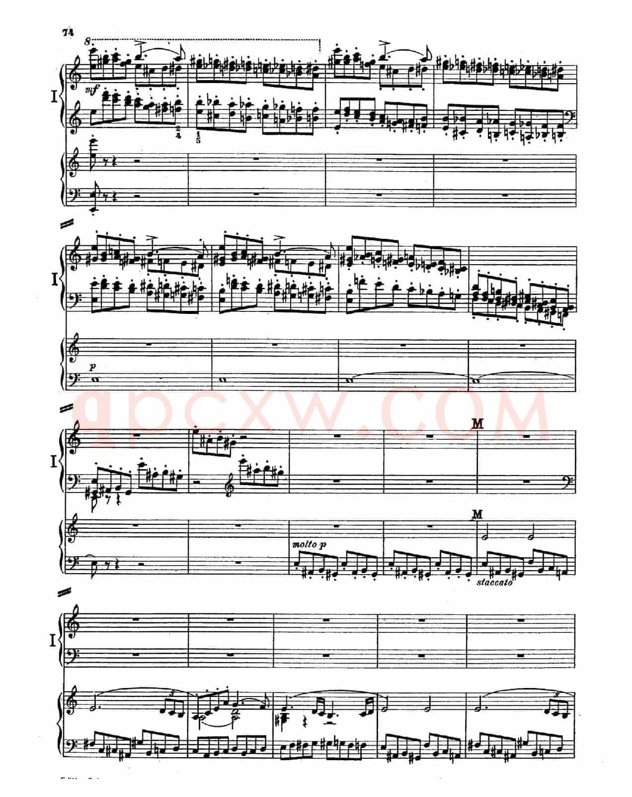 Piano Concerto in E Major Op.59(E大调钢琴协奏曲·双钢琴·第四乐章)