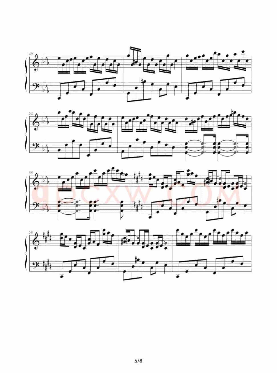 克罗地亚狂想曲（Tonci Huljie 制谱版）