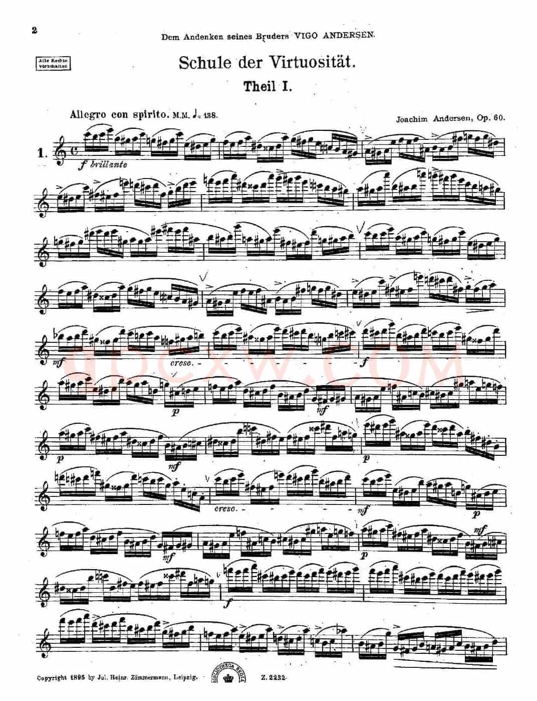 Schule der Virtuosität. Op. 60（1）