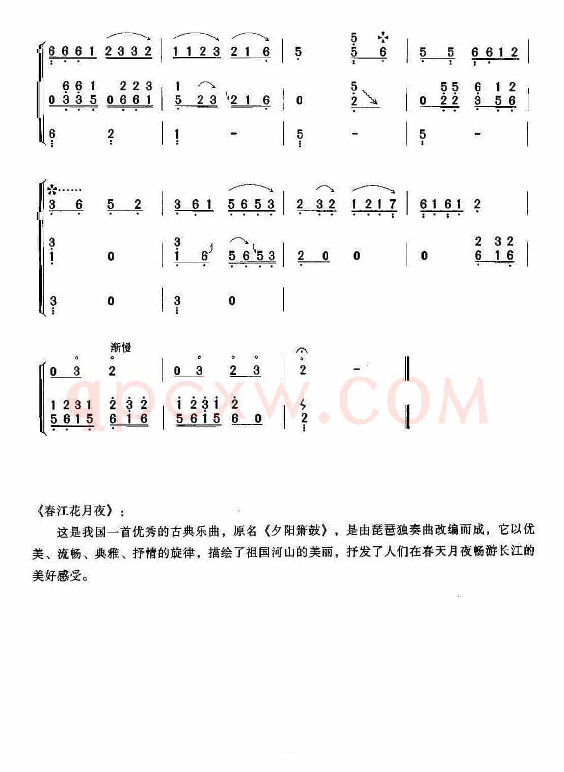 春江花月夜（琵琶+古筝）