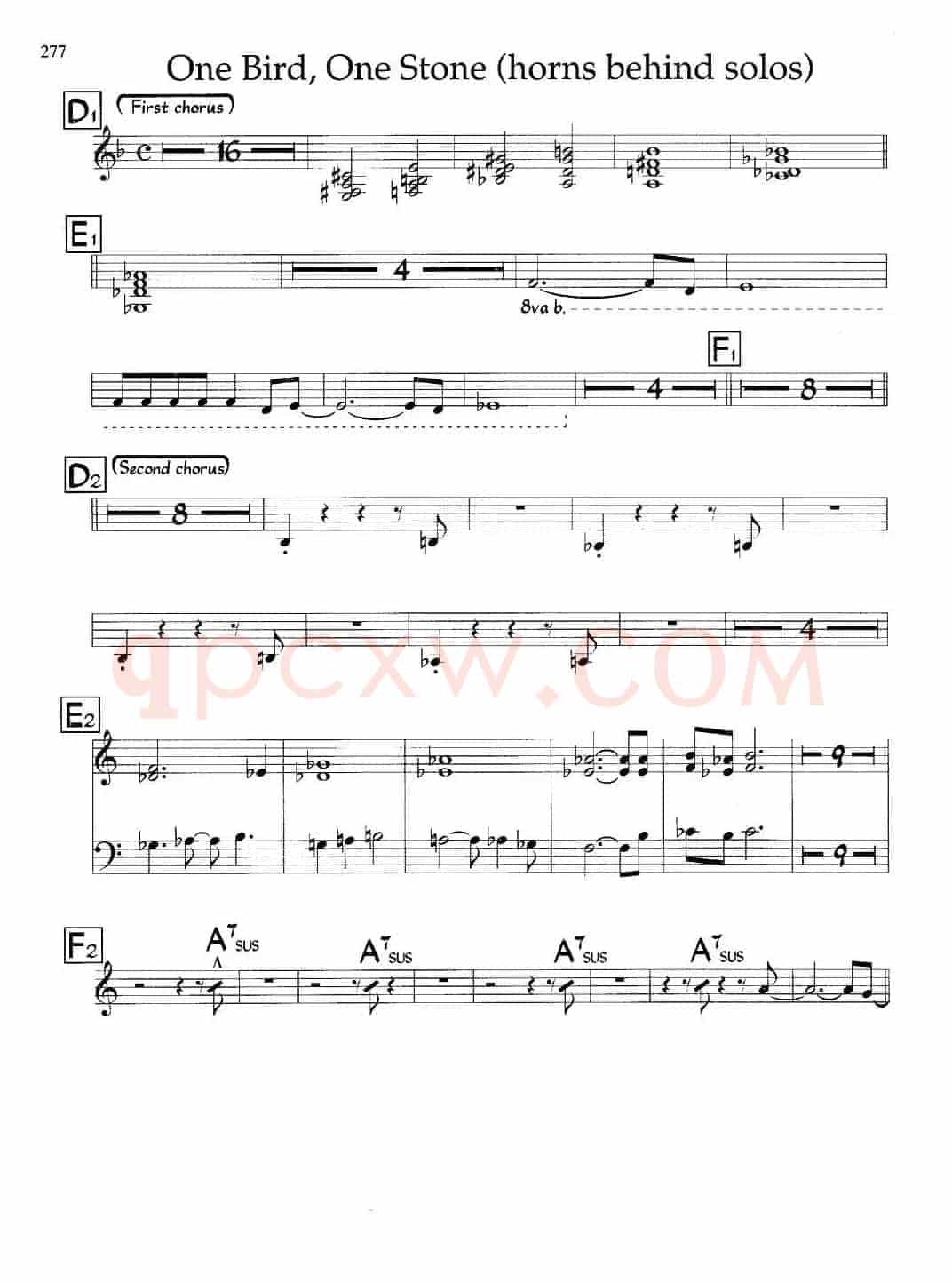 One Bird,One Stone（爵士钢琴曲）