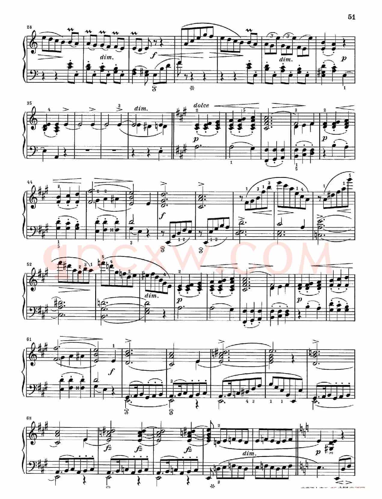 Neue Aquarelle Op.57（新水彩画·1. 幽默曲）
