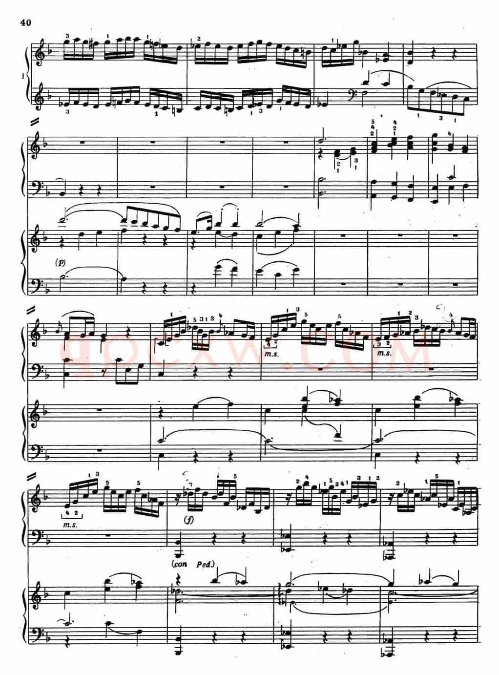 二十八部钢琴协奏曲 No.11（P31-42）