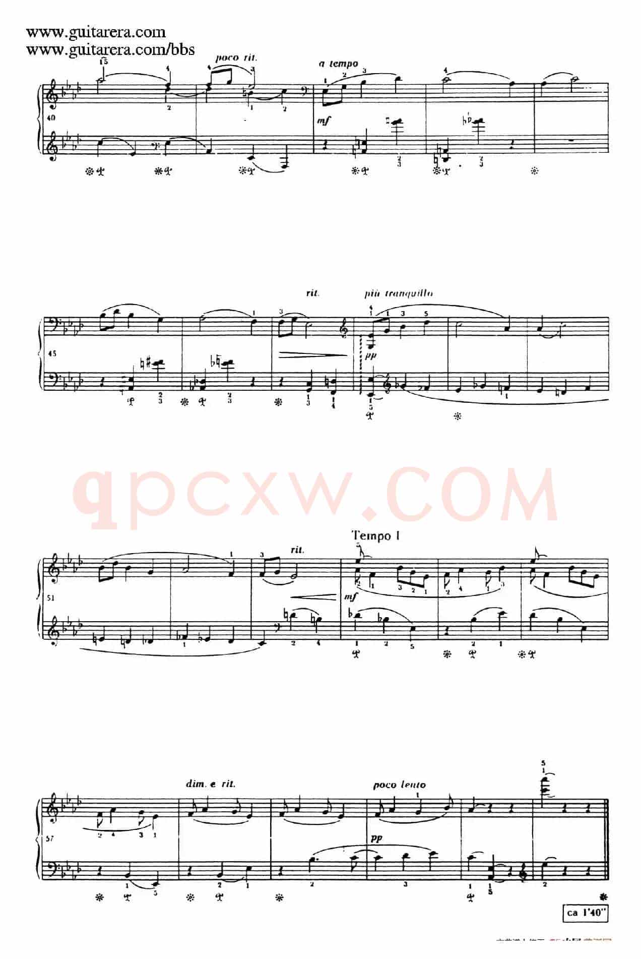 12 Folk Melodies(十二首民间曲调·6)