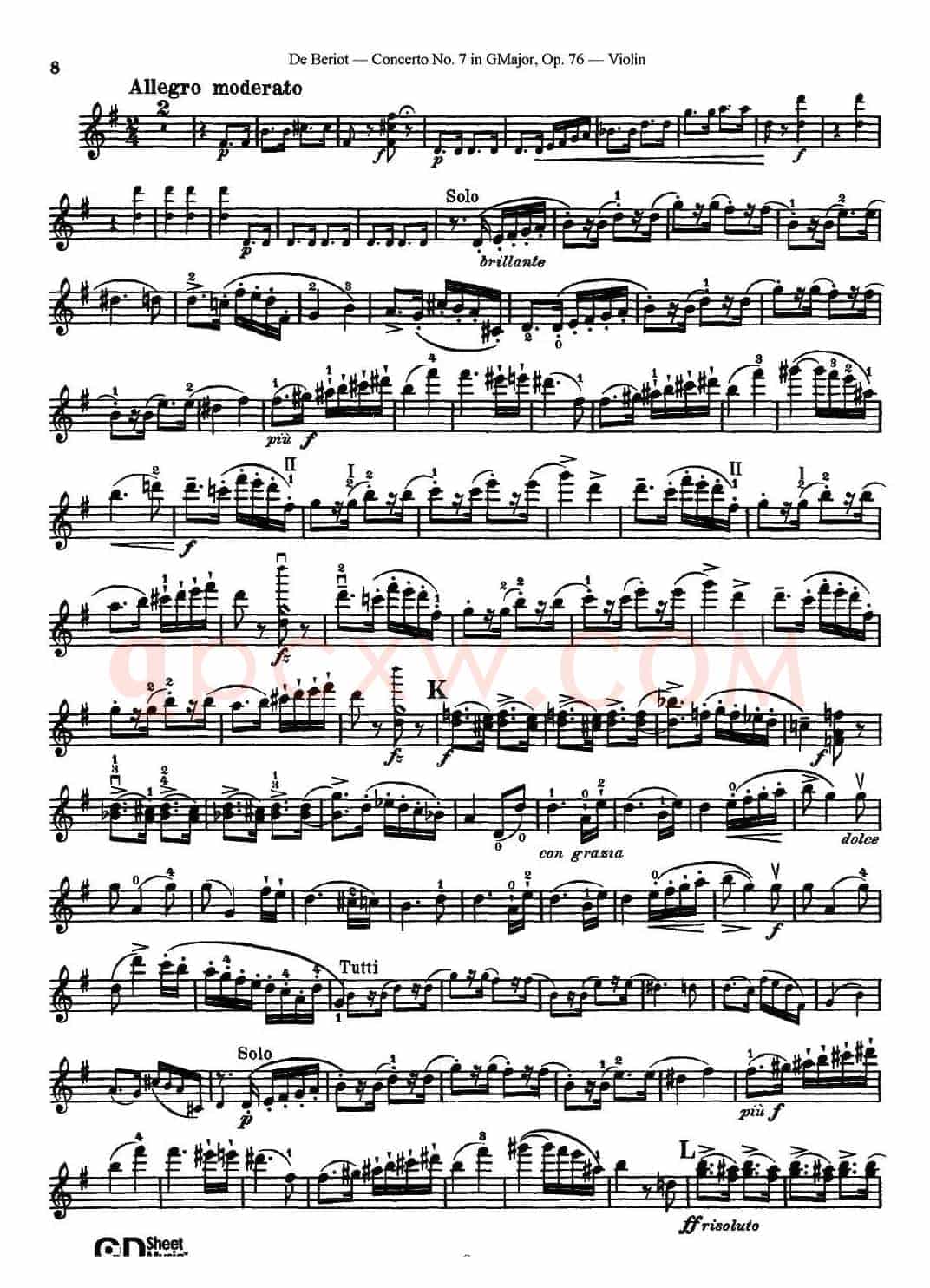 G大调第七协奏曲（Concerto No.7 in G Major）Op.76