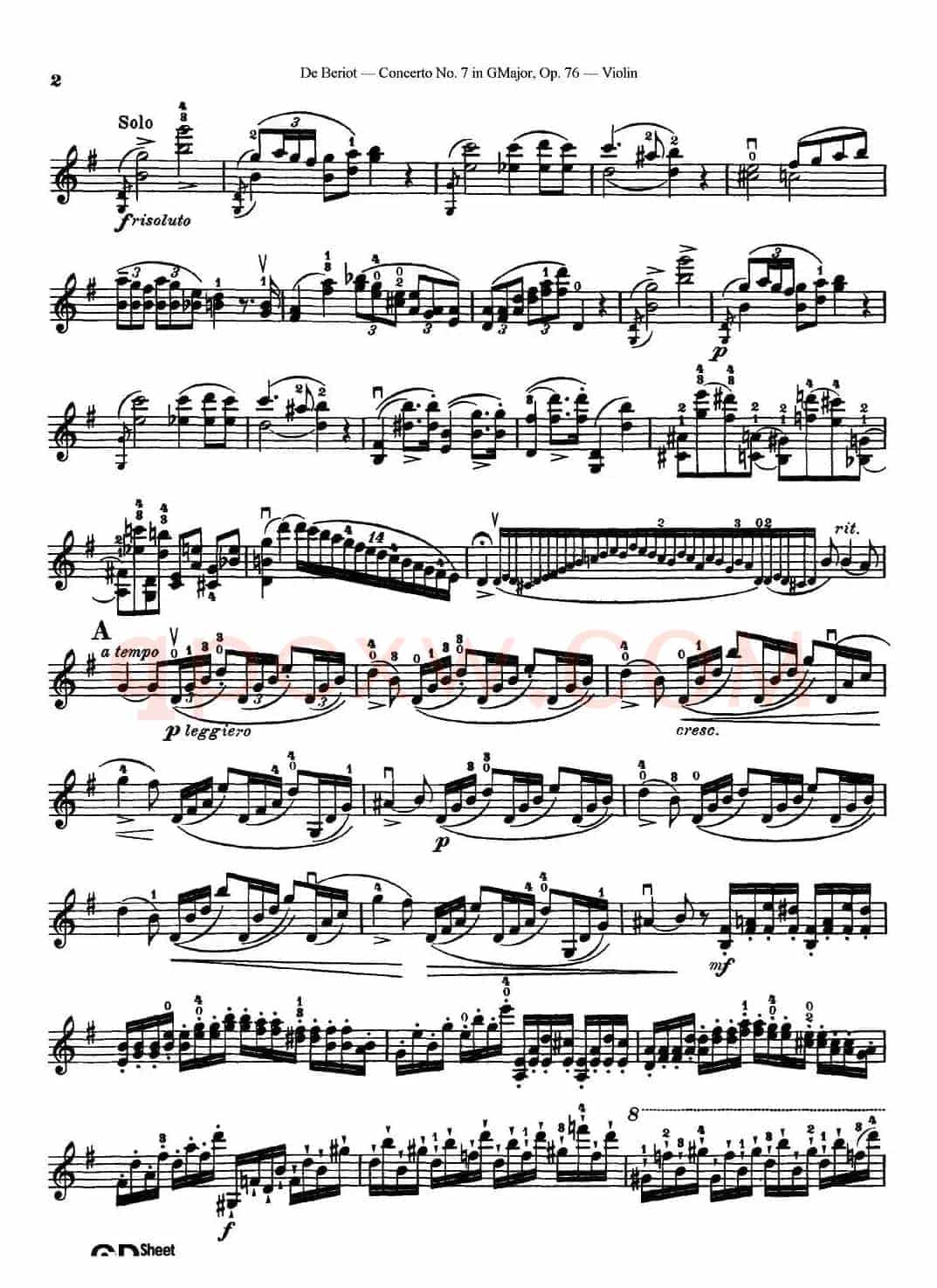 G大调第七协奏曲（Concerto No.7 in G Major）Op.76