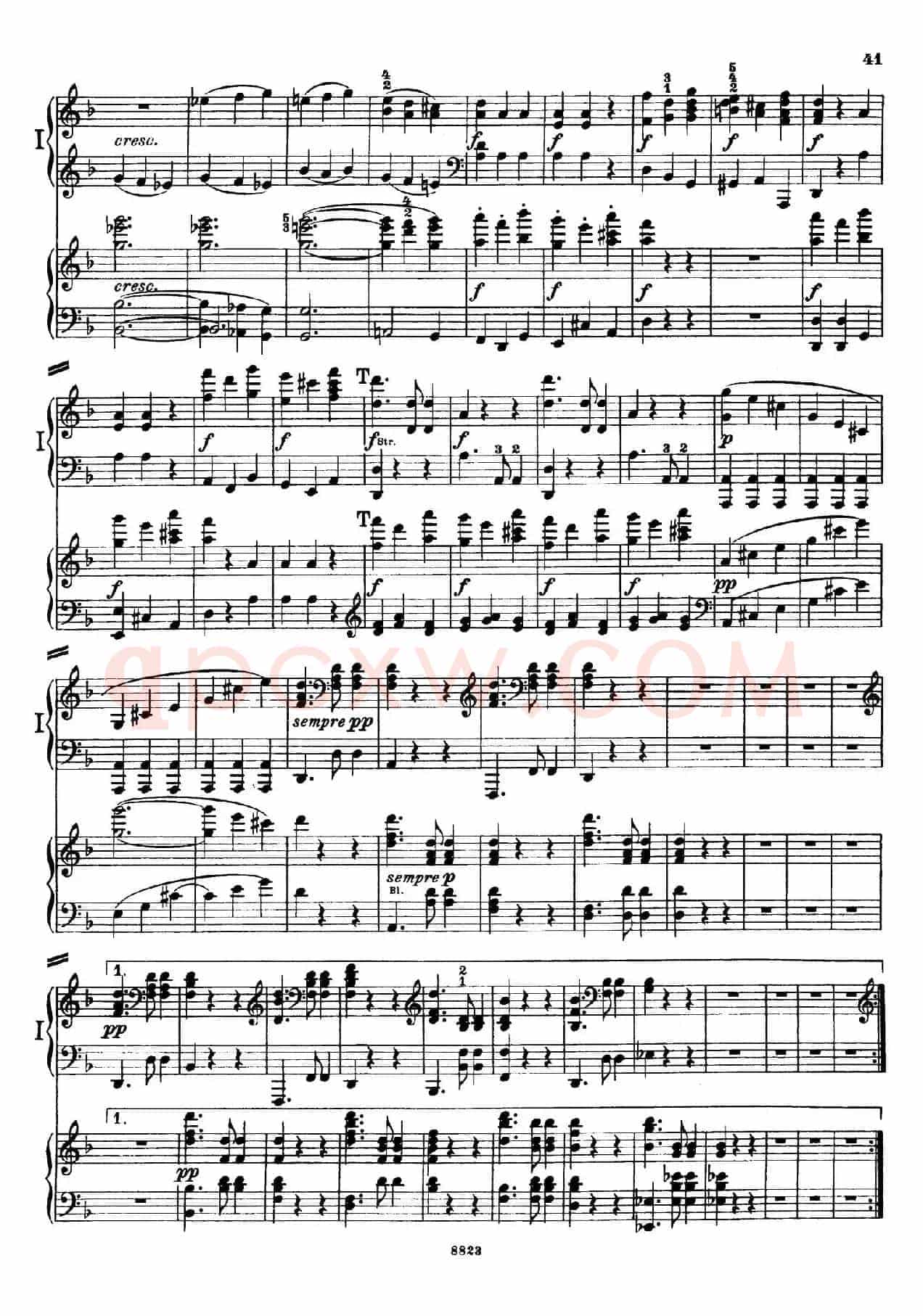d小调第九交响曲 Op.125(双钢琴P33——42)