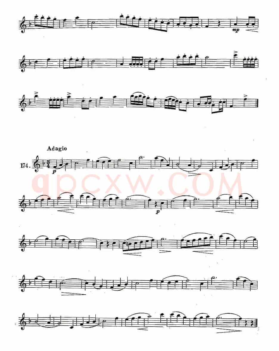 练习曲合集：28、断音练习