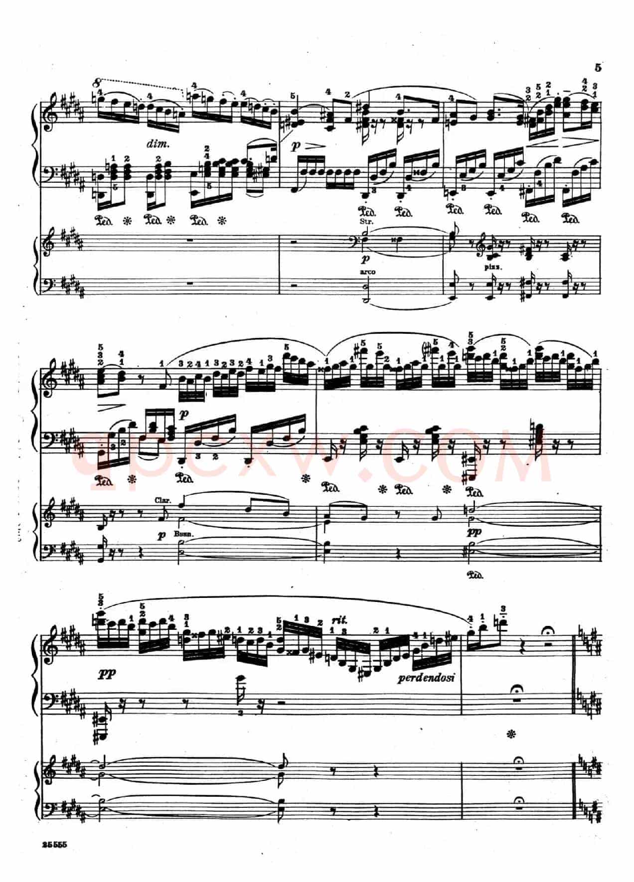 Capriccio Brillante in B Major Op.22(B大调华丽随想曲·双钢琴)