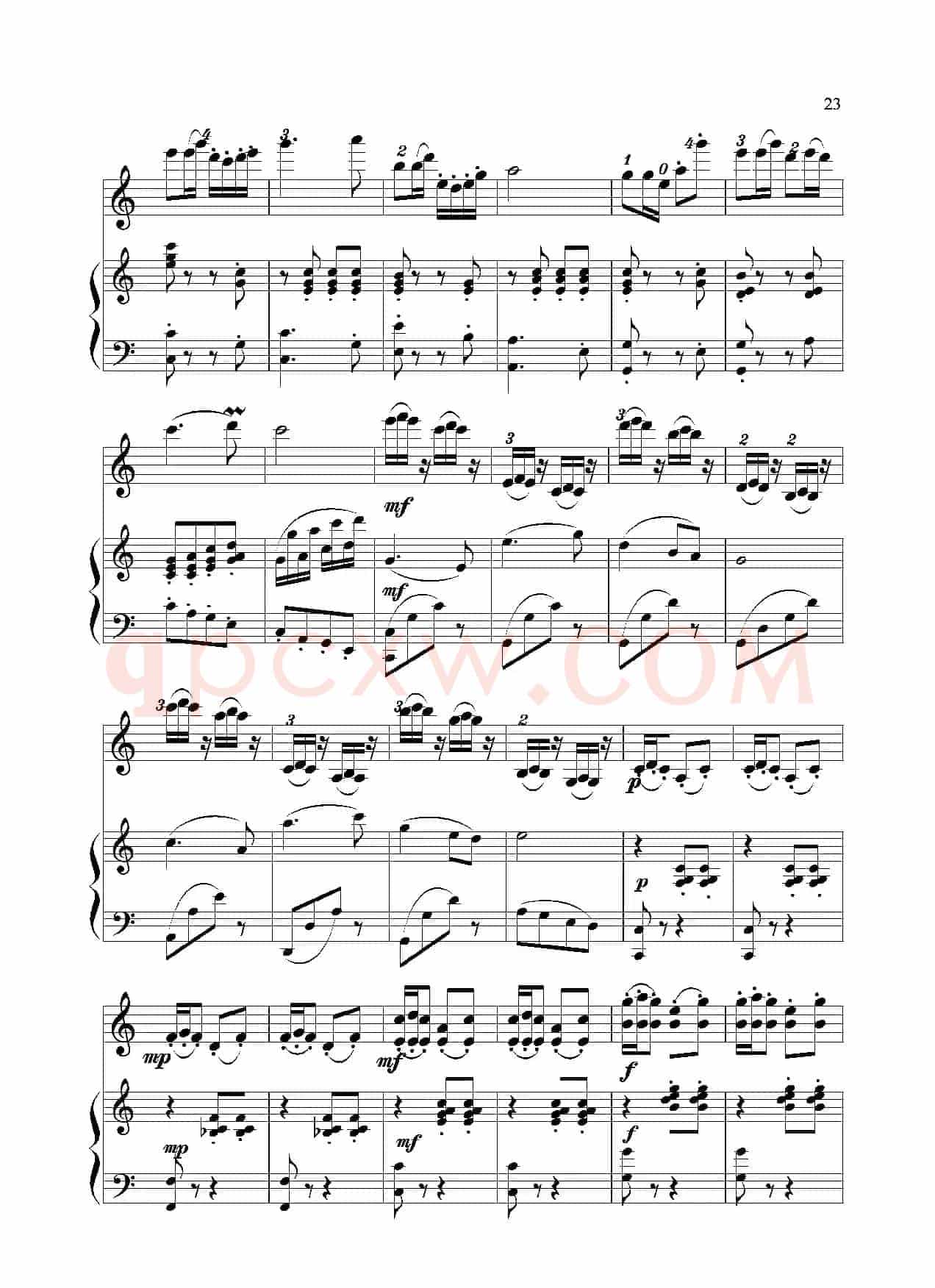 春到江南（小提琴独奏+钢琴伴奏）