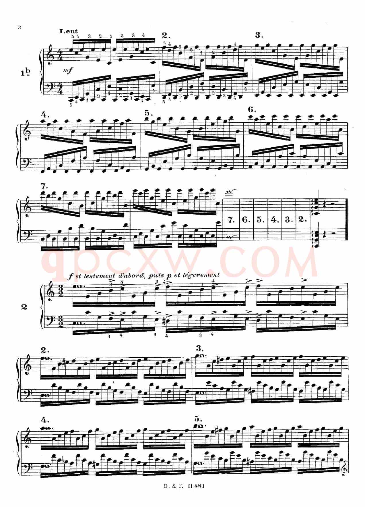 51 Exercises, WoO 6（51首钢琴练习 1—7）