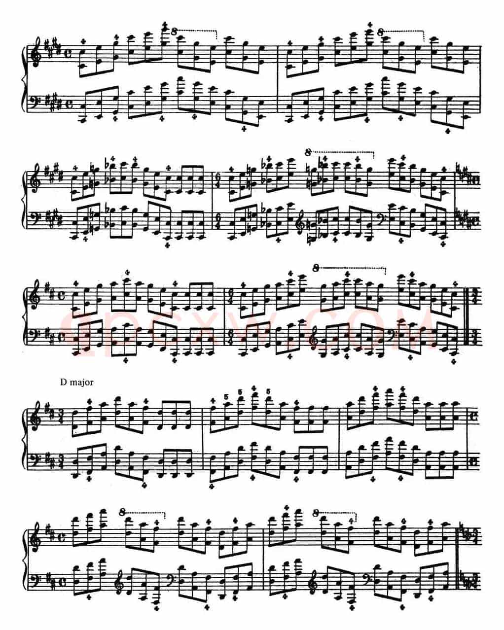 Technical Exercises S.146(李斯特钢琴技巧练习 BOOK Ⅻ)