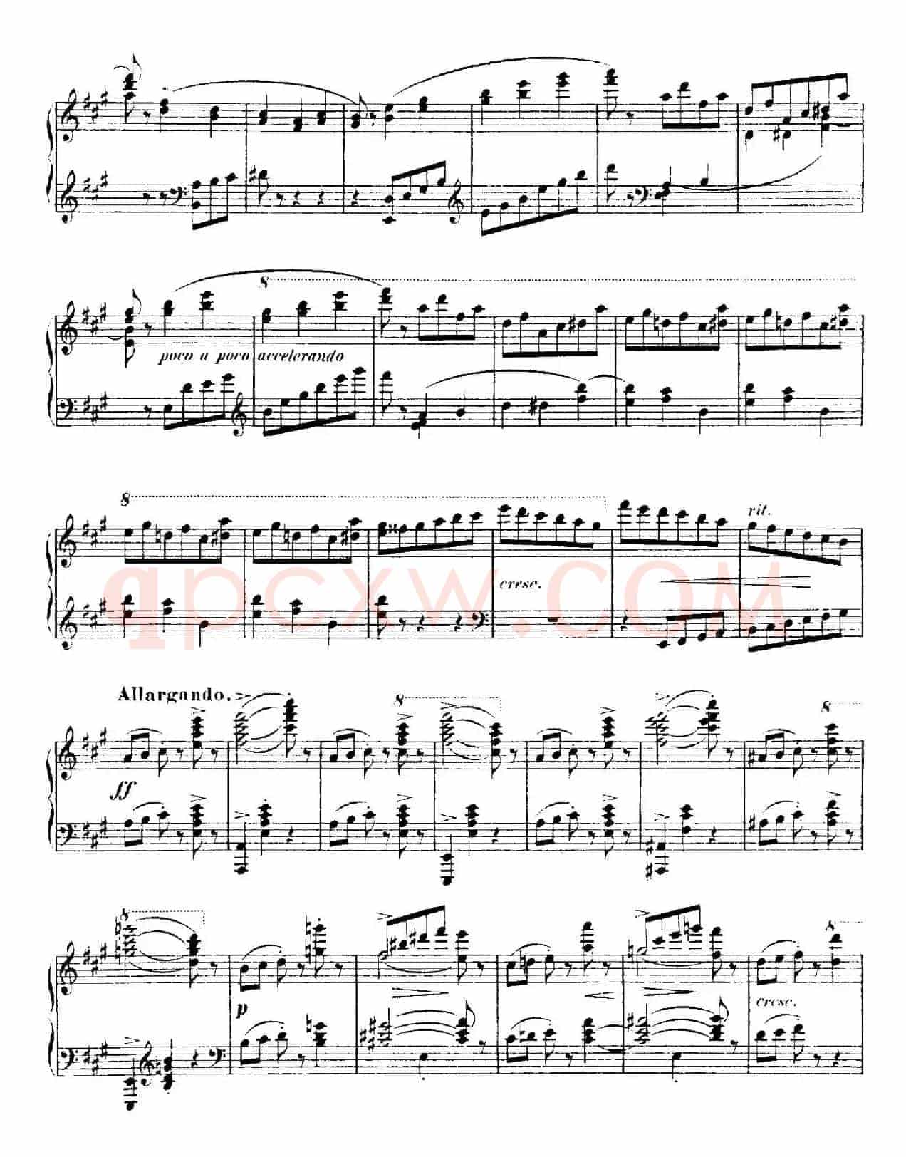 4 Valses Caprice(4首随想圆舞曲)(No. 1 in A)