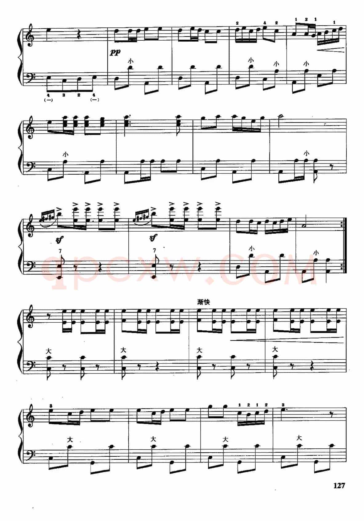 儿童手风琴曲：骑兵进行曲