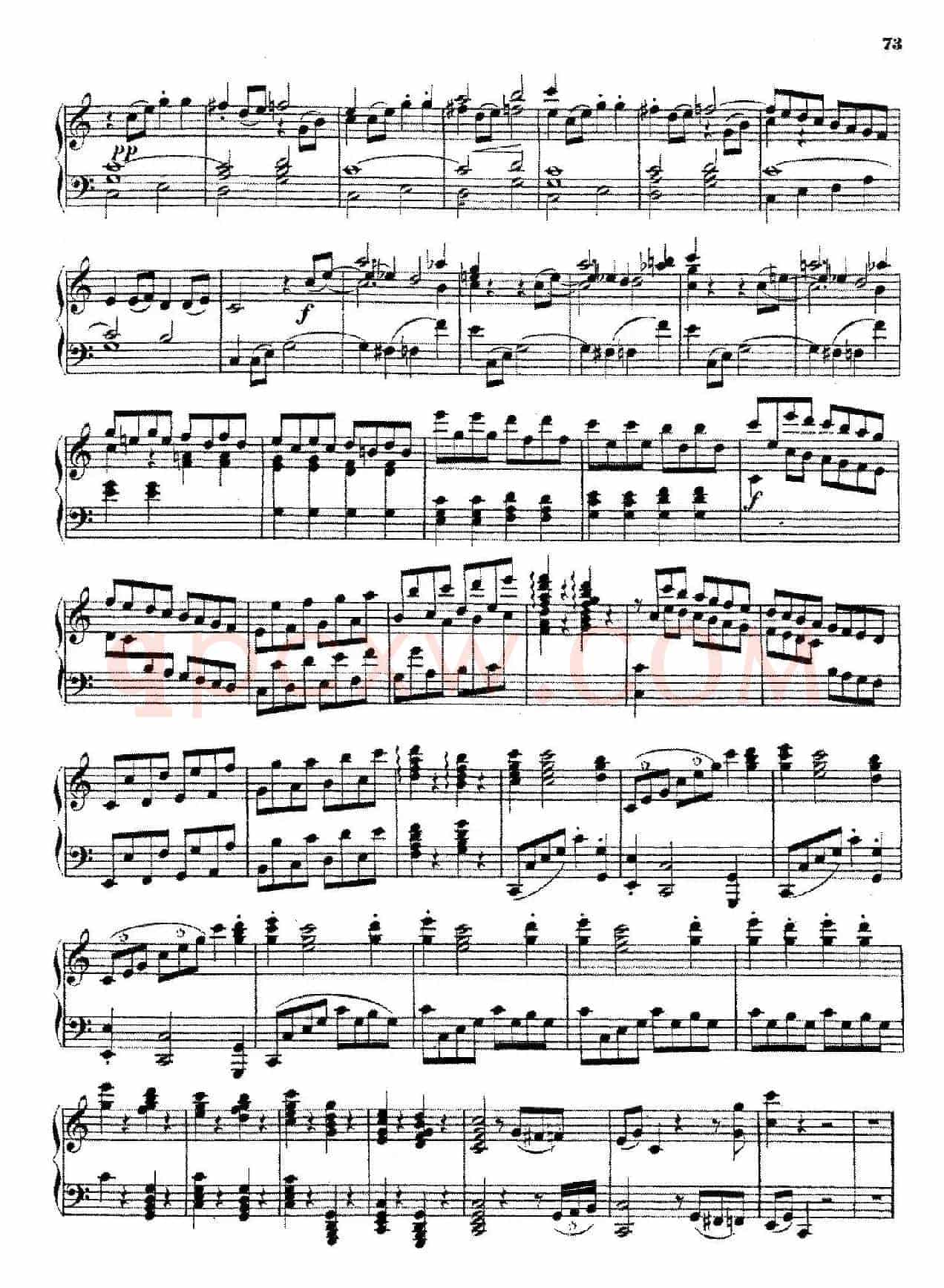 Piano Sonata No.4 in C Major Op.38(C大调第四钢琴奏鸣曲)
