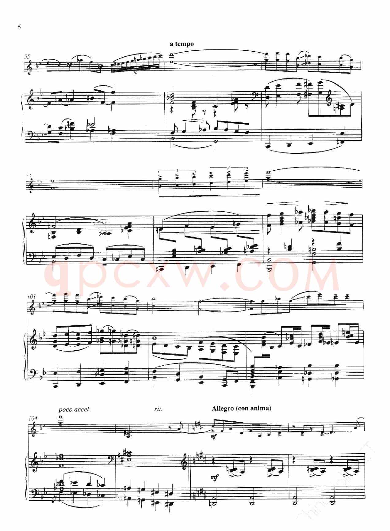 一个美国人在巴黎（An American in Paris）（小提琴+钢琴伴奏）