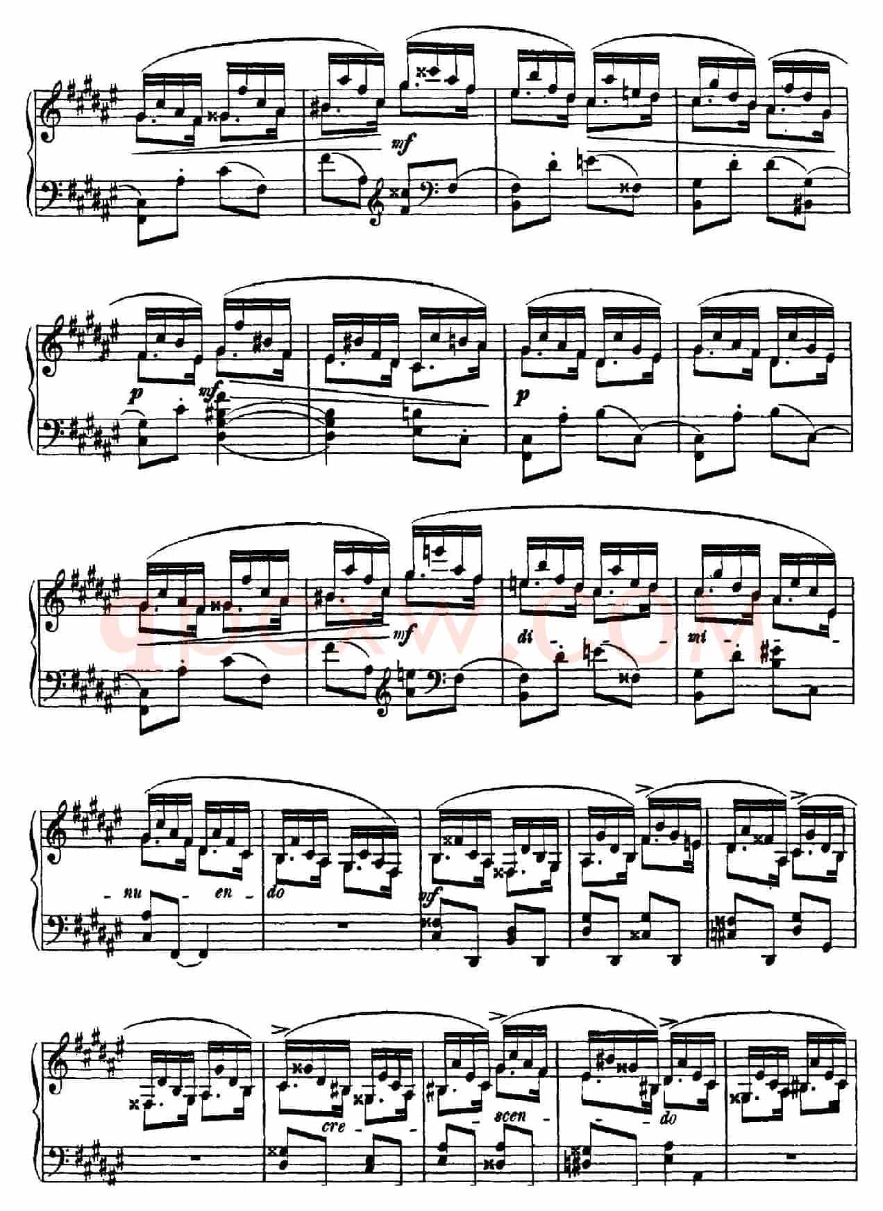 Quatre Etudes Op.41 Op.2(4首练习曲·2)