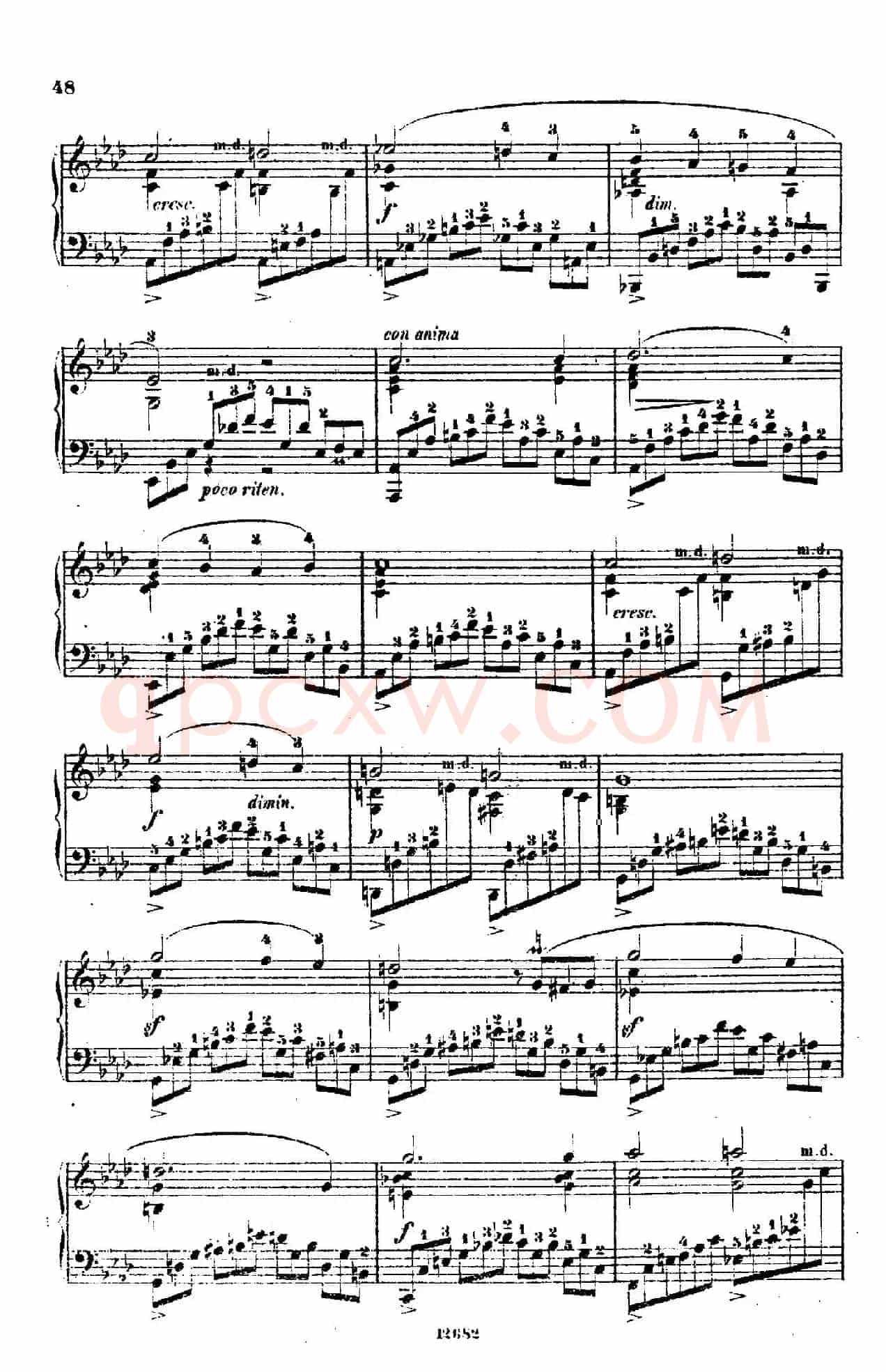 Douze Etudes de Salon Op.5(12首沙龙练习曲·10)