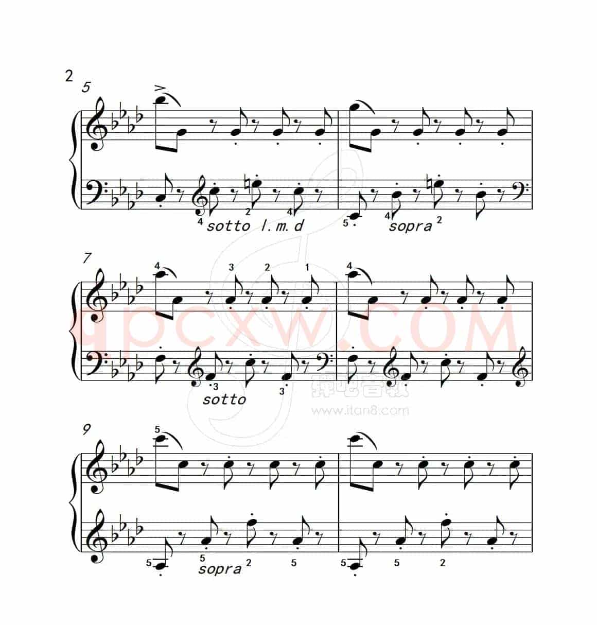练习曲 43（克拉莫钢琴练习曲60首）
