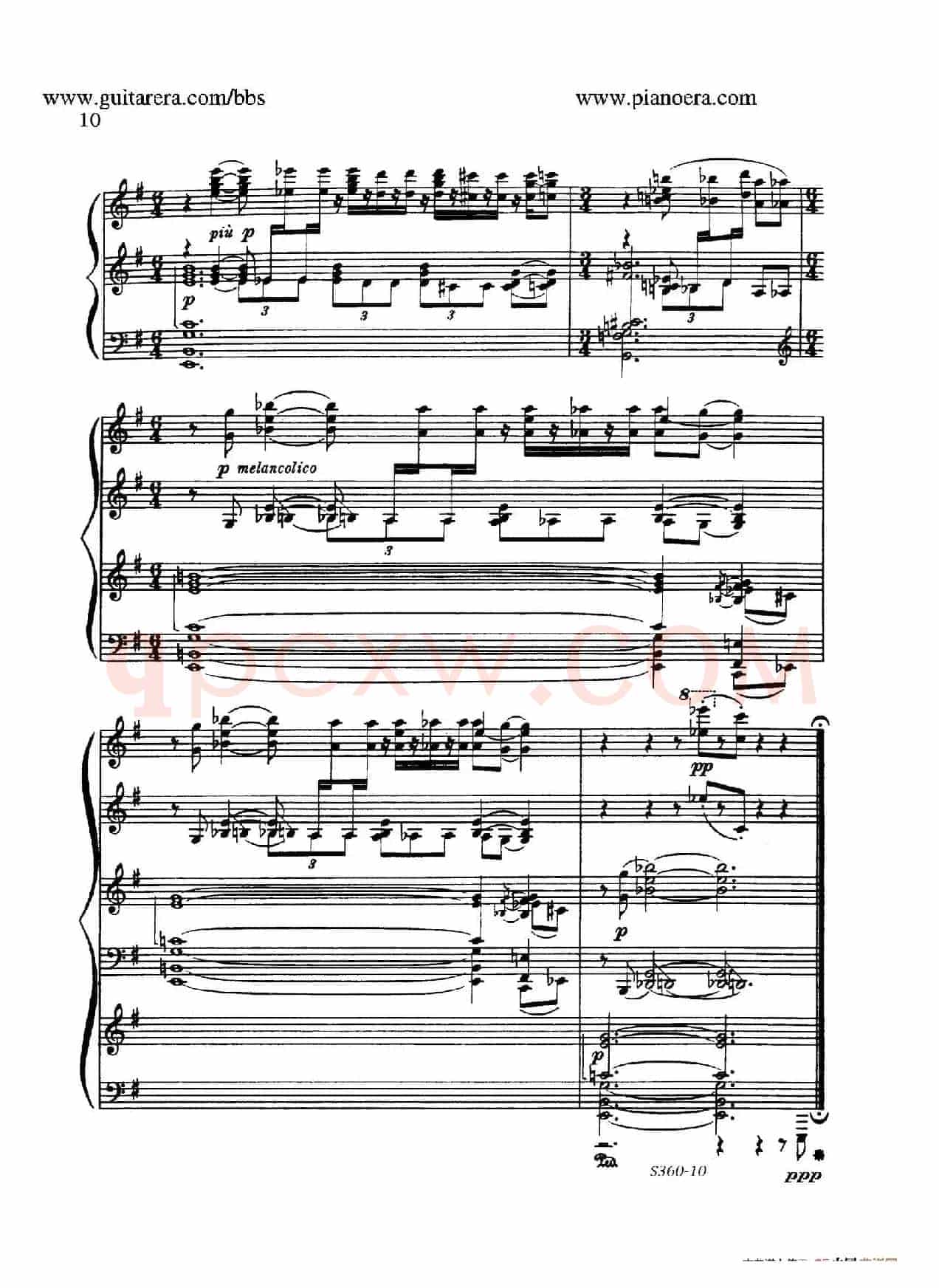 Fourth Piano Sonata S.360(第四钢琴奏鸣曲)