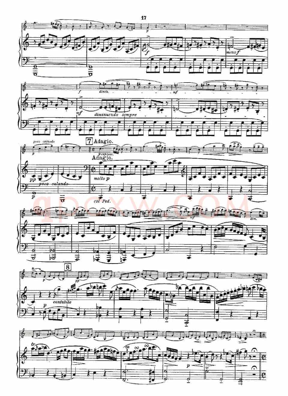 Mozart - Violin Sonata No.2, KV. 303（第二小提琴奏鸣曲）