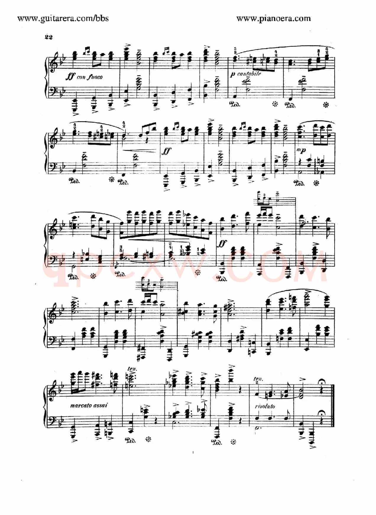 Spanish Dances Op.12(西班牙舞曲·钢琴独奏版)