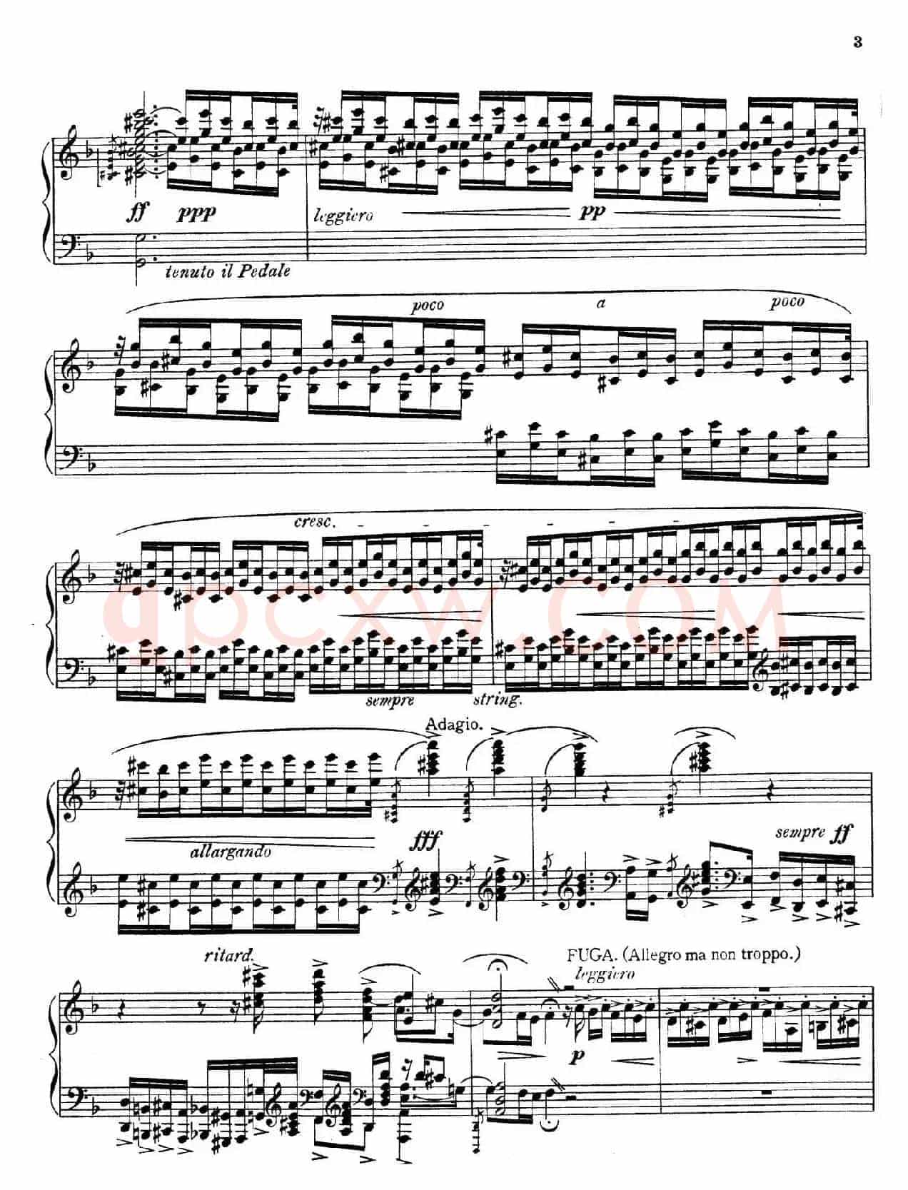 d小调托卡塔与赋格（BWV 565·马克斯·雷格改编版）
