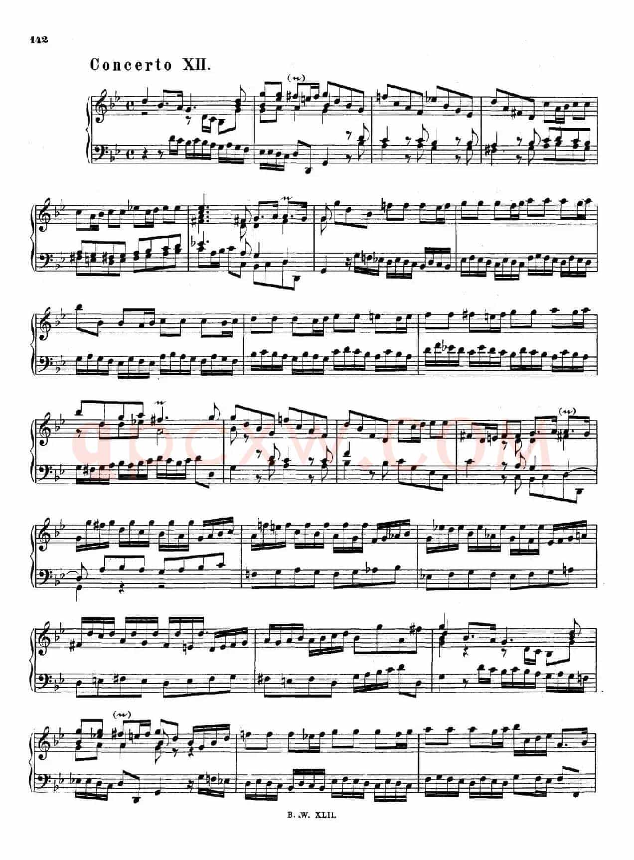 16 Concertos BWV 972-987(十六首为独奏古钢琴而作的协奏曲)(P81——90)