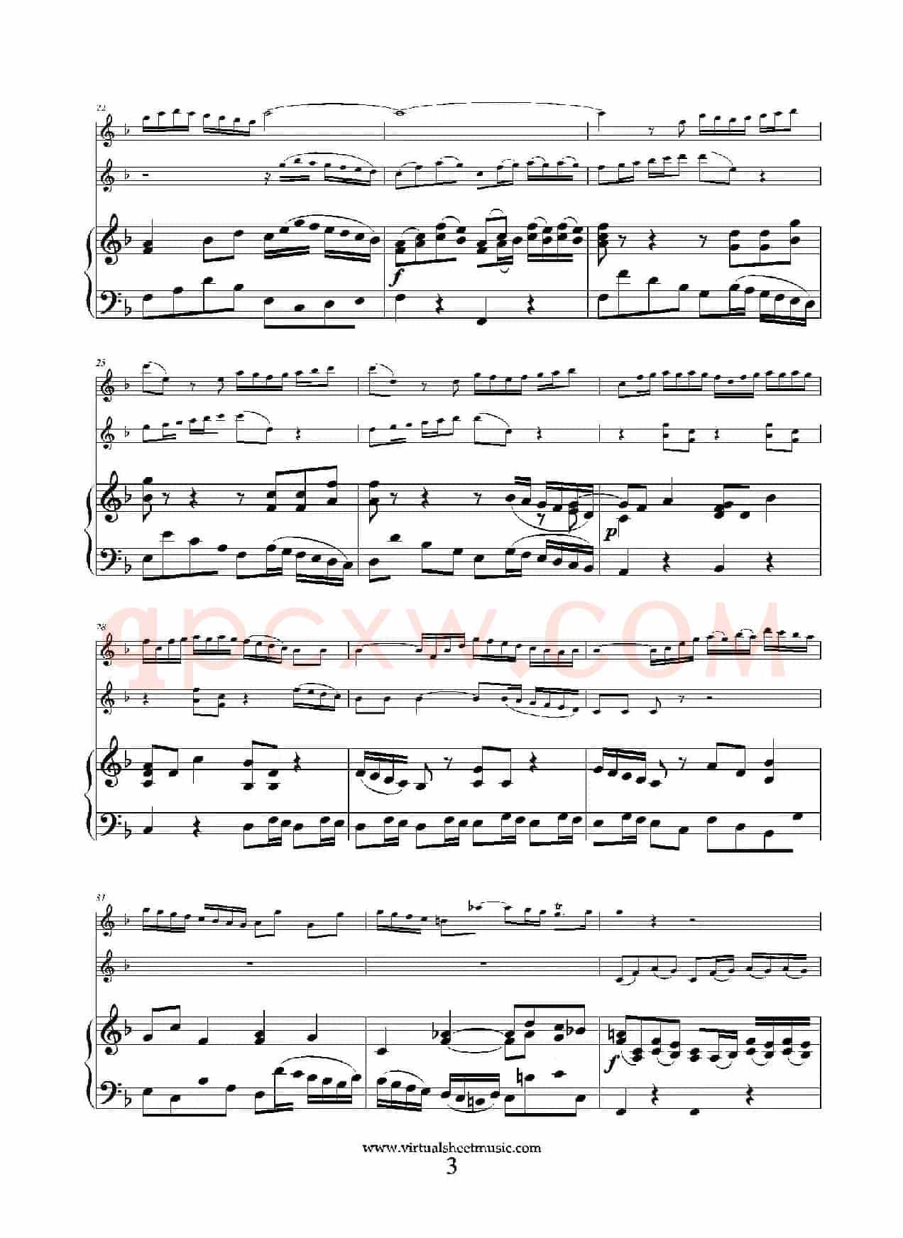 Concerto in D minor（双簧管+小提琴+钢琴伴奏）