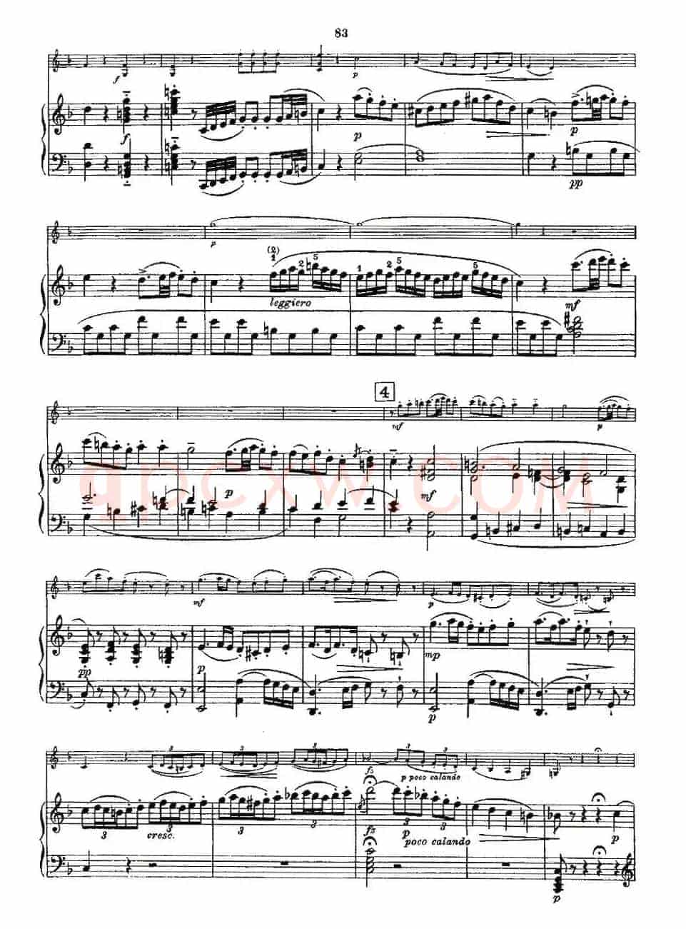 Mozart - Violin Sonata No.7, KV. 376（第七小提琴奏鸣曲）