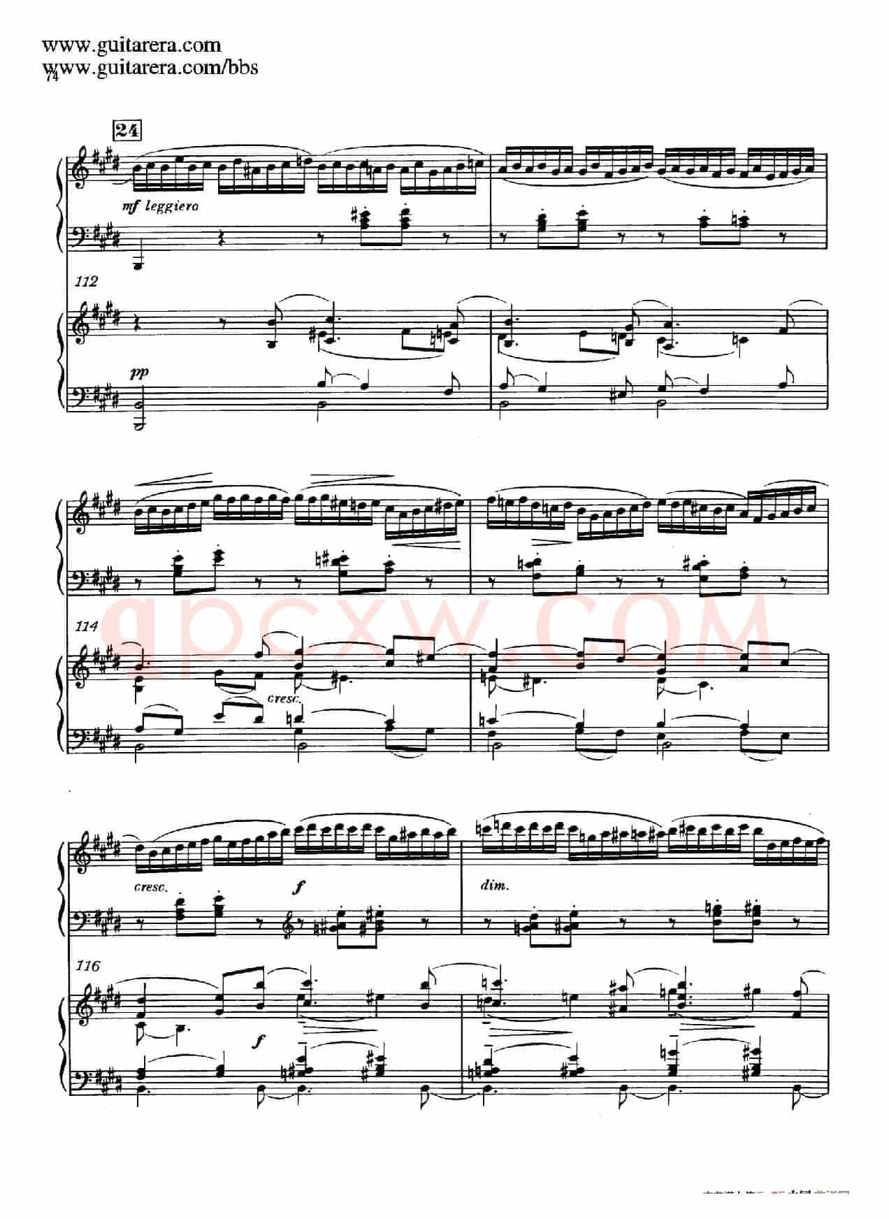 c小调第二钢琴协奏曲 Op.18（双钢琴·第二乐章）