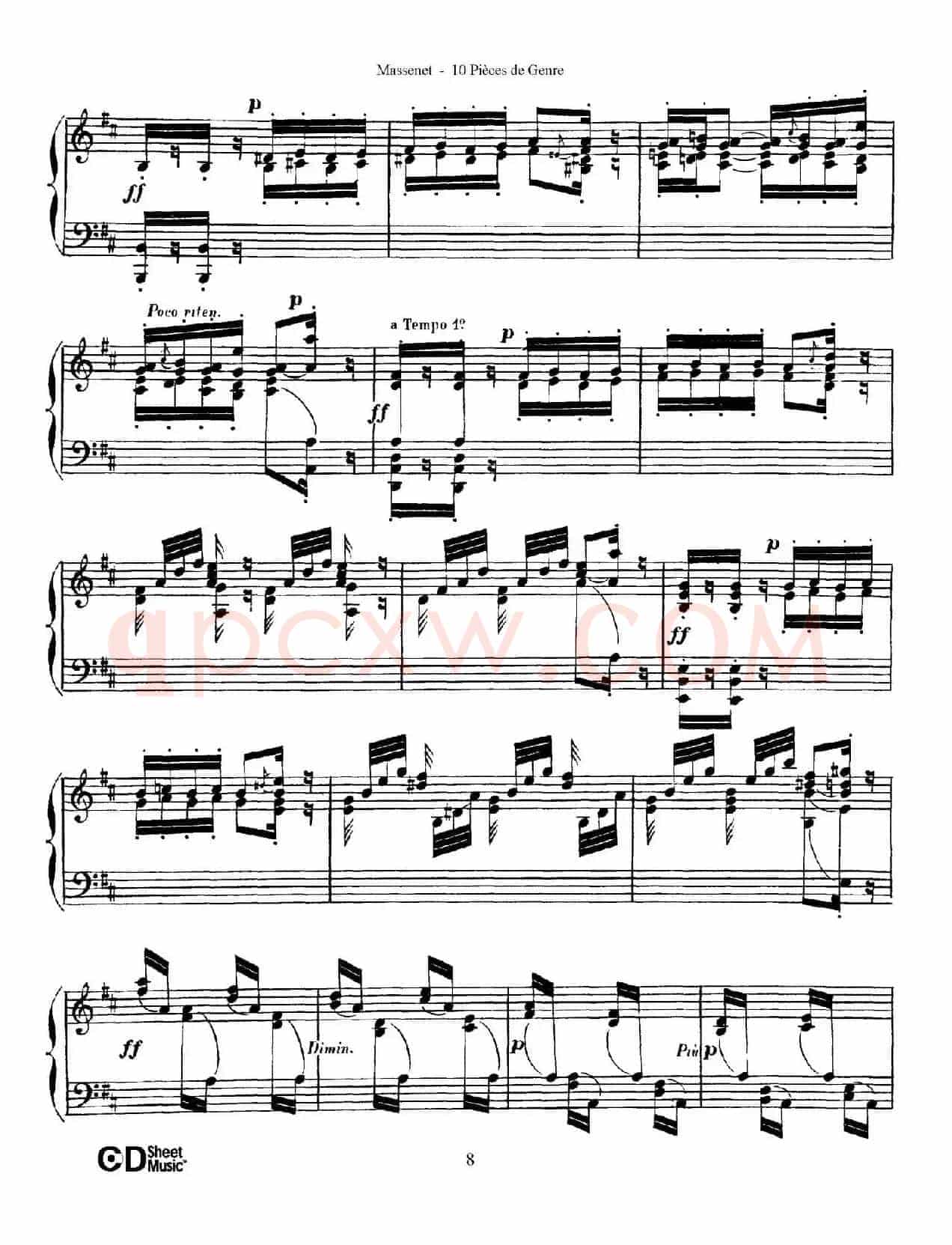 Dix Pièces de Genre Op.10(10首个性小品·Ⅱ)