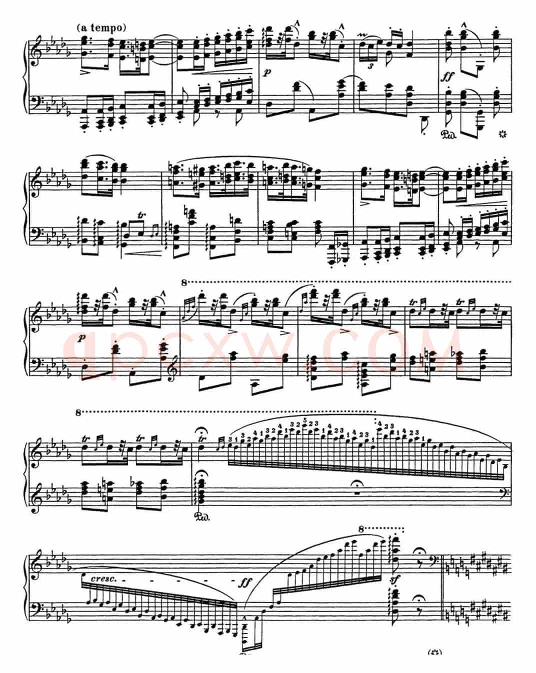 李斯特 匈牙利狂想曲 Hungarian Rhapsodies S.244 No.6