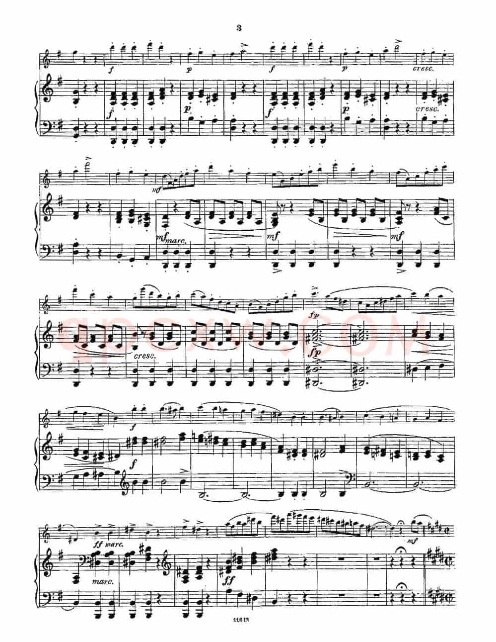 Opern-Transcriptionen.Op.45-1（长笛+钢琴伴奏）