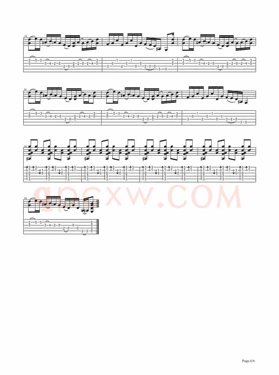 tommy emmanuel：tall fiddler（指弹吉它）
