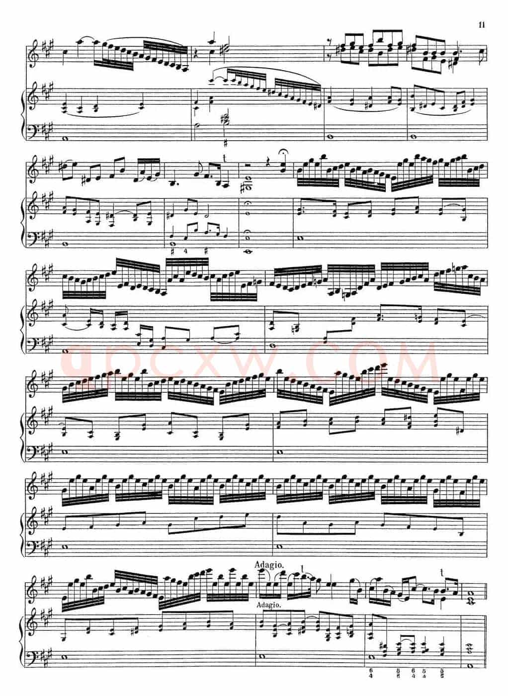 Biber Violin Sonata I（小提琴+钢琴伴奏）